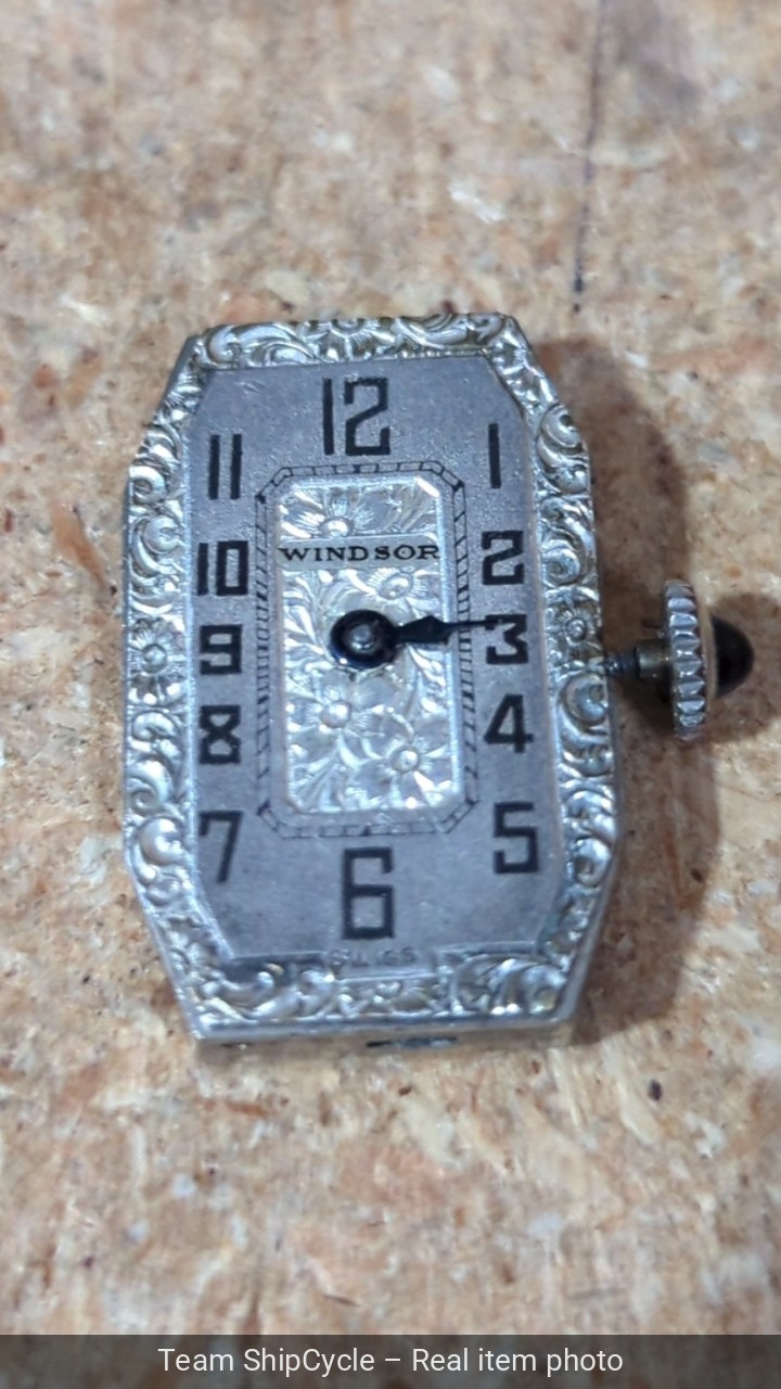 Vintage Seeland Watch Co LDS Mechanical Wristwatch Movement Parts Rep G2U