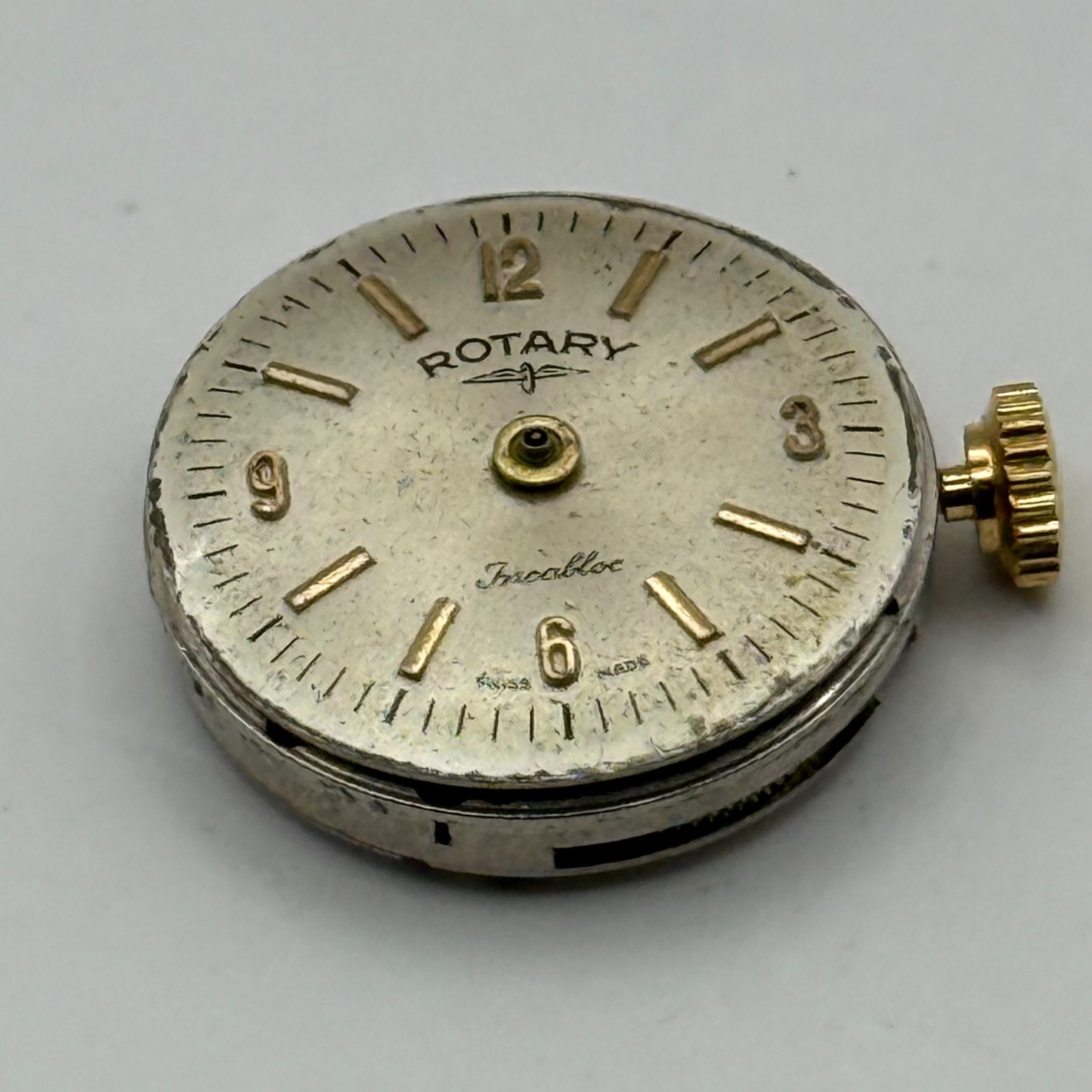 ETA 2360 Watch Movement Rotary Incabloc Ladies Swiss Manual Wind Parts 17.5mm