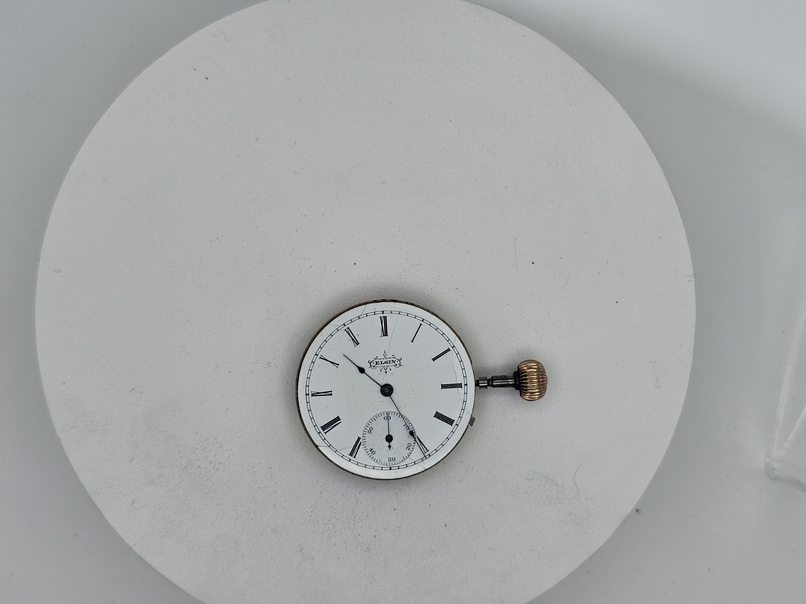 Elgin Grade 118 Model 2 6s 11J Mechanical Manual Pocket Watch Movement 5346317