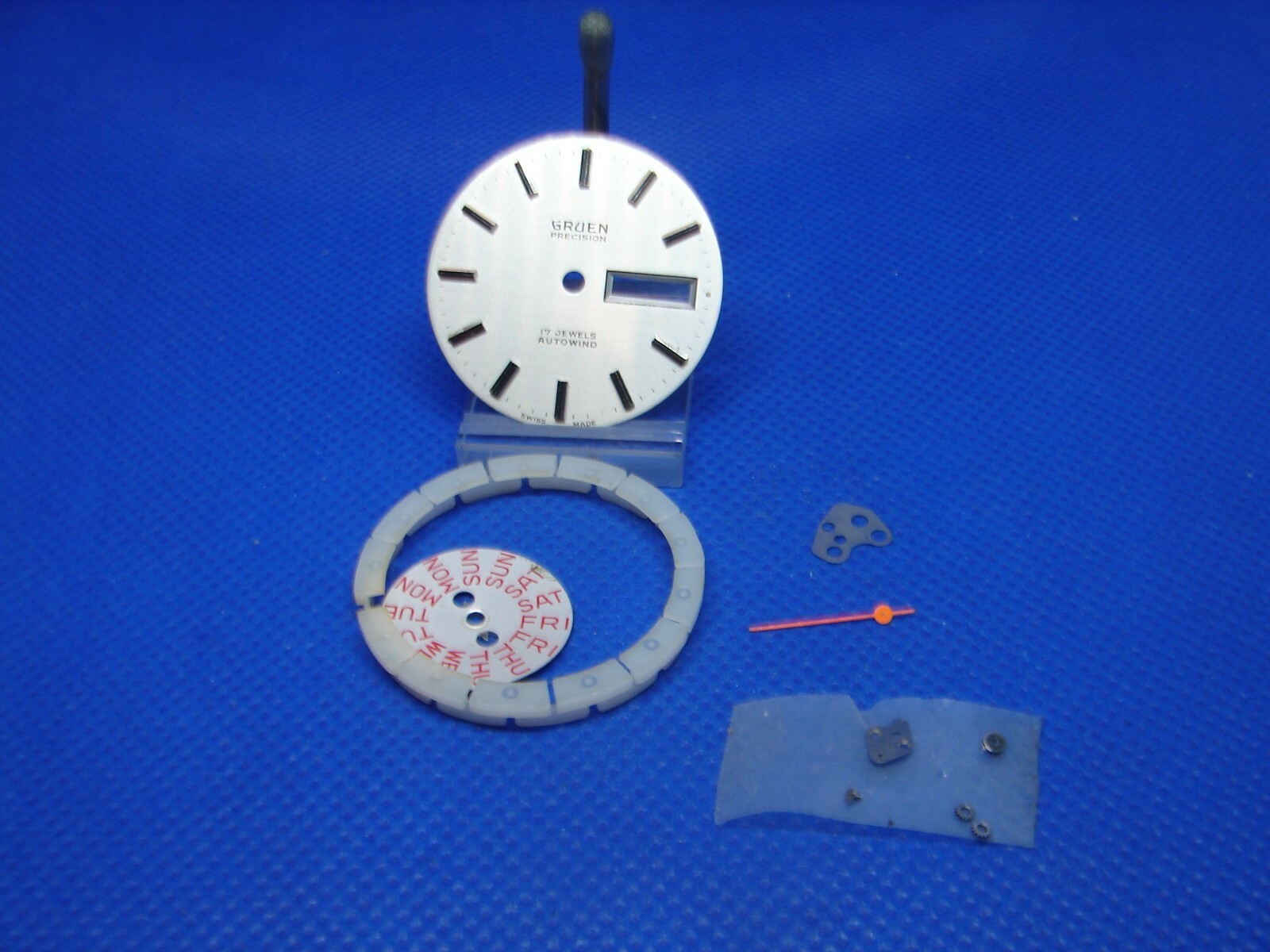 WRISTWATCH GRUEN PRECISION MOVEMENT KIT FOR PARTS OR REPAIR! a5