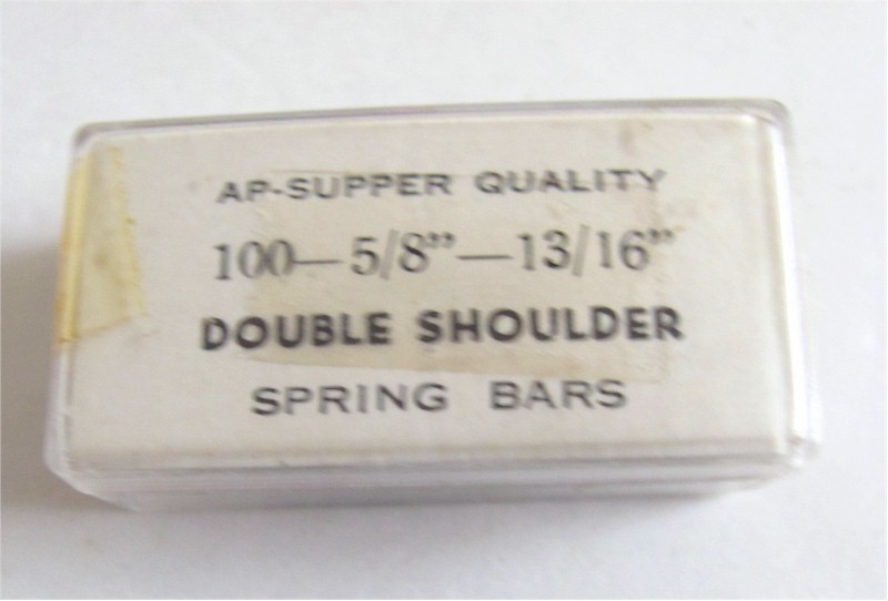Wristwatch Spring Bars – 5/8″-13/16″ Double Shoulder