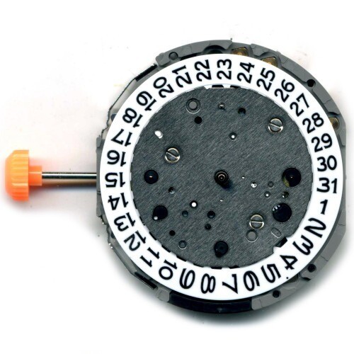 For MIYOTA JS25 Quartz watch movement Date At 6′ Japan Made replace repairs