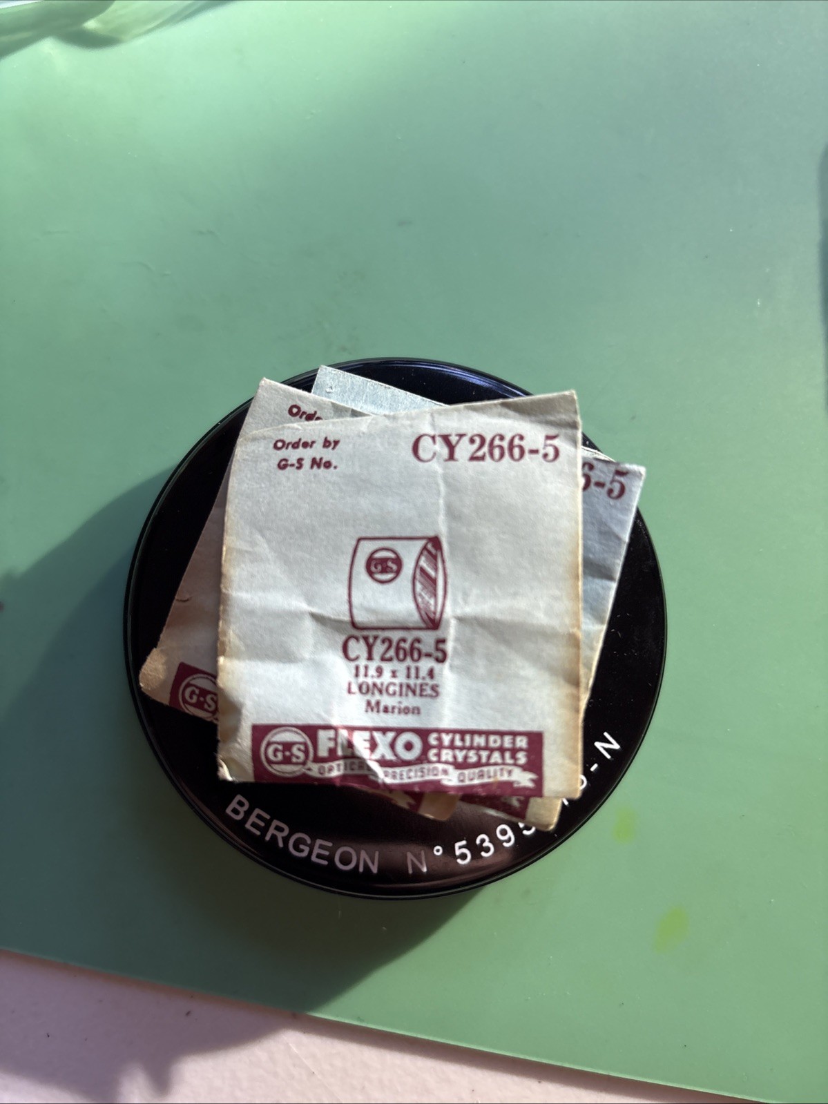 CY266-5 Longines Marion GS Flexo Watch Crystal Replacement Part