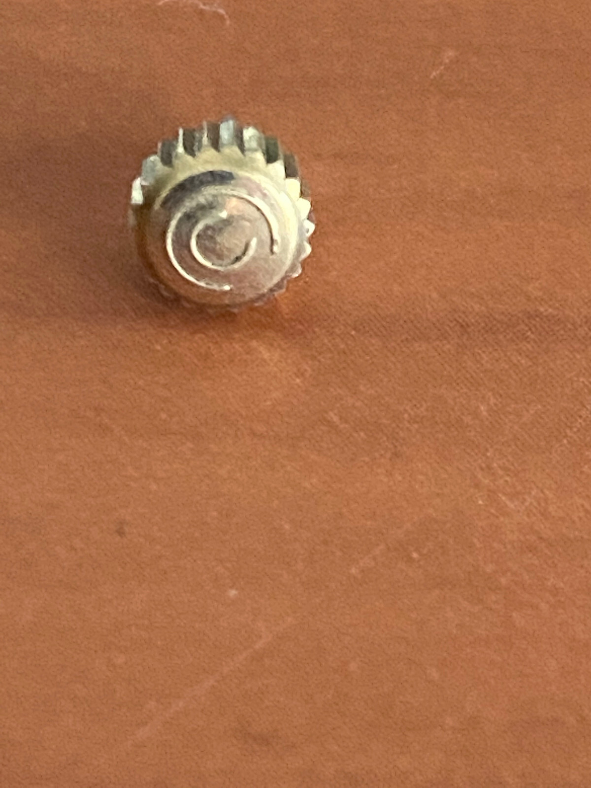 VINTAGE N.O.S. CERTINA STAINLESS STEEL CROWN ONLY, 5.0MM ,WITH MALE SPLIT STEMS