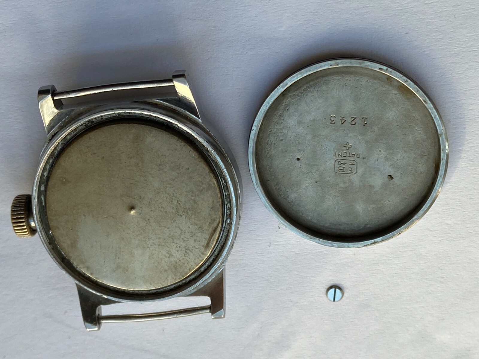 VINATEG MEN WATCH PARTS MOVEMENT Lunesa WEST END WATCH Co. MILITARY RRR
