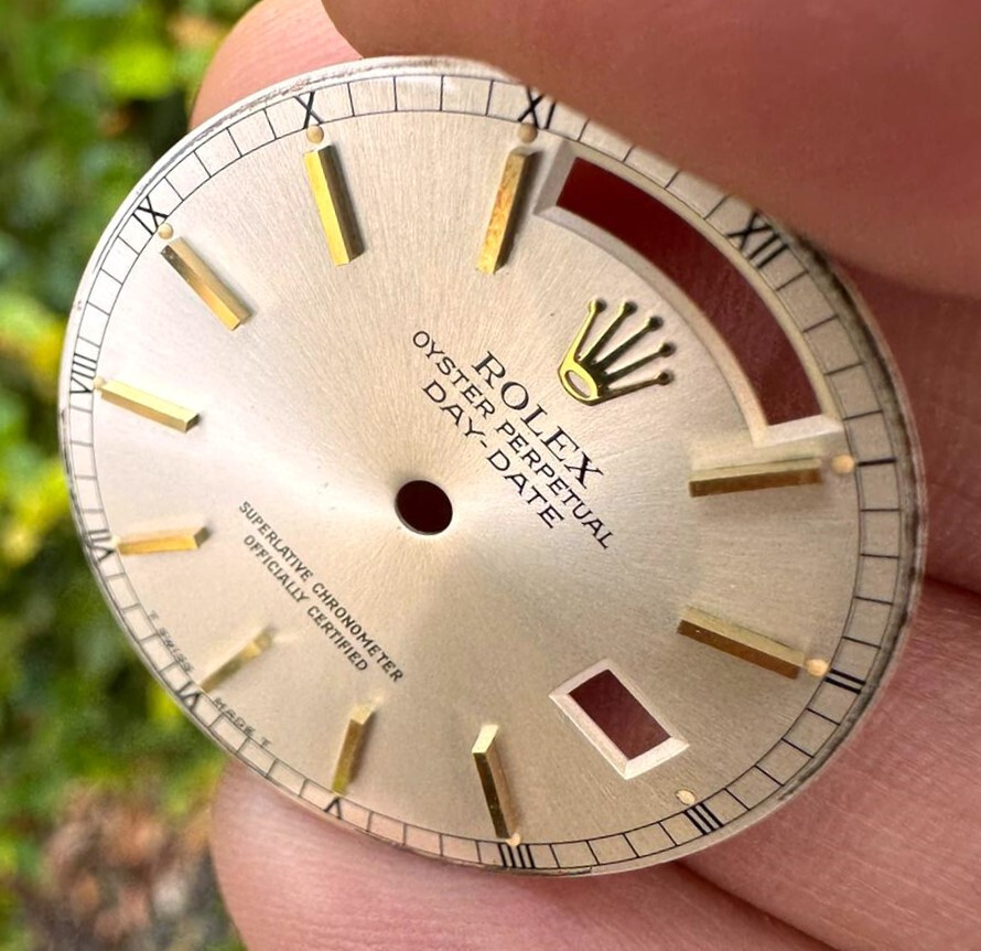Rolex Day-Date Original Vintage Dial Marked Beyeler Ref.18038 Cal.3155