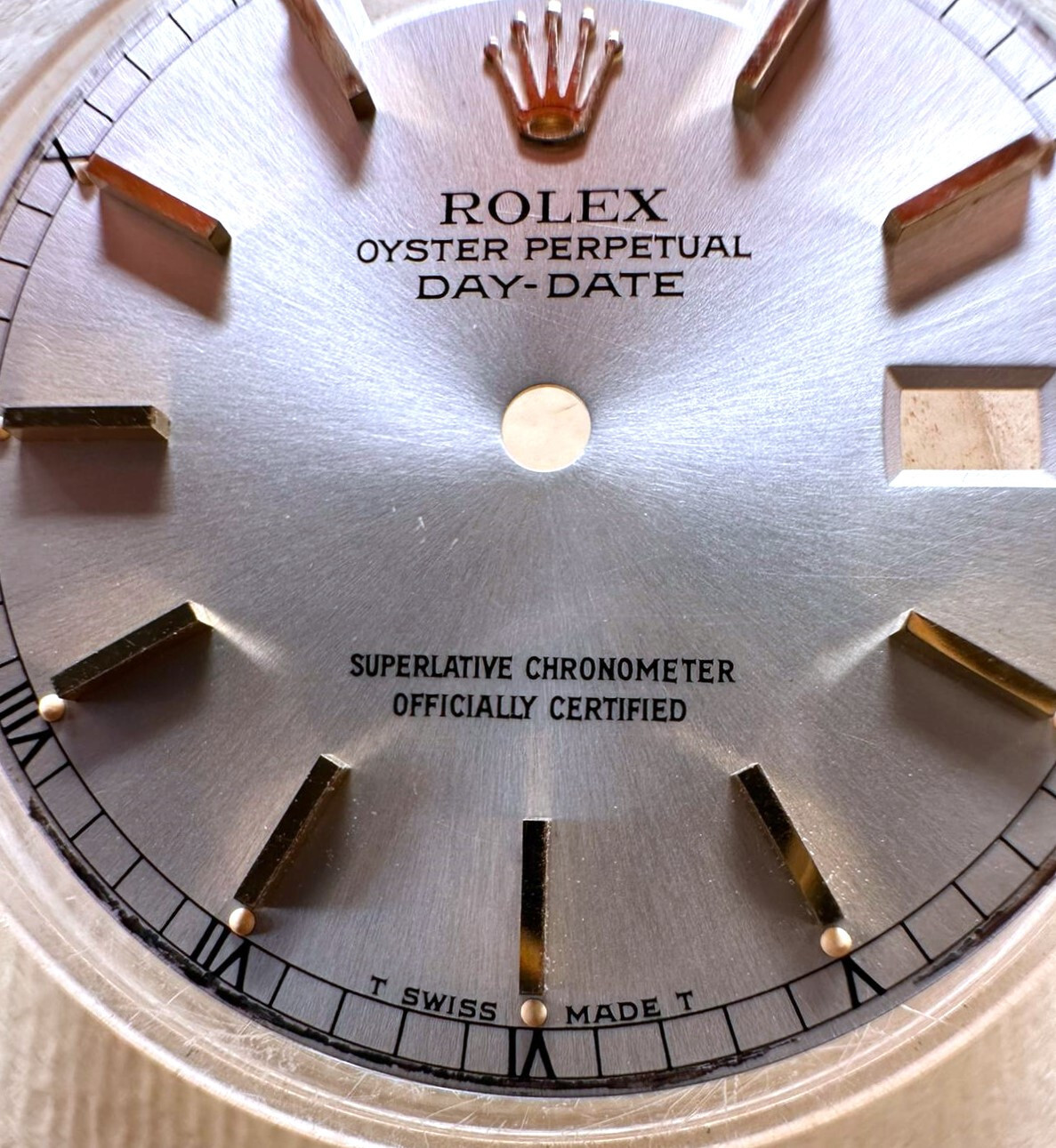 Rolex Day-Date Original Vintage Dial Marked Beyeler Ref.18038 Cal.3155