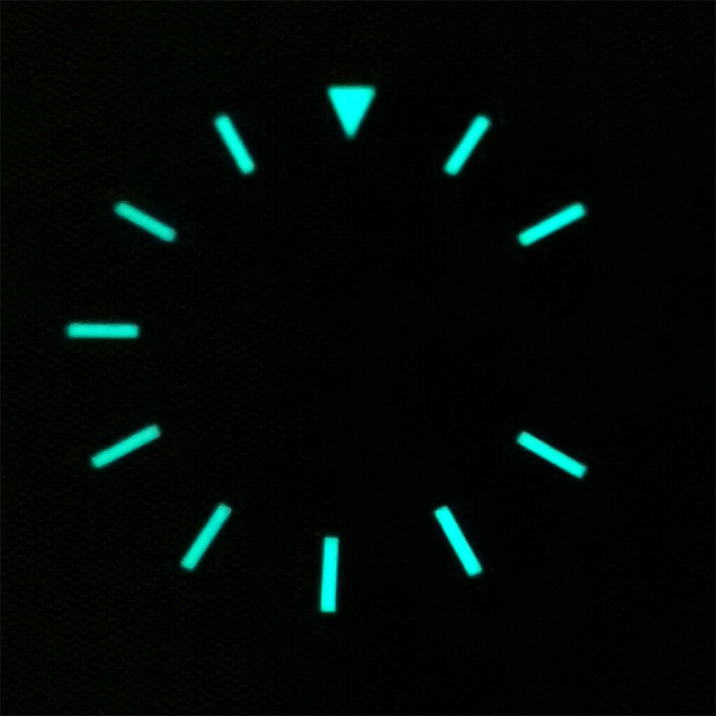 28.5mm black green blue luminous sterile Watch Dial Fit NH35 NH35A movement