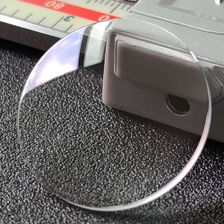 0.8-1.5mm Thick Single Dome Sapphire Glass Watch Crystal 18-40.5mm Watch Parts