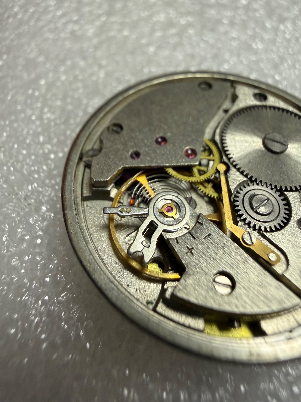 Watch movement USSR Vostok Cal.2414A plus Dial.For parts.