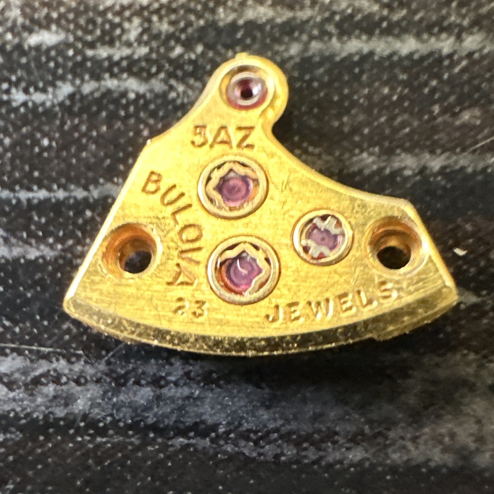 Bulova 5AZ Mechanical Wristwatch Movement – Parts / Repair – 23 Jewels