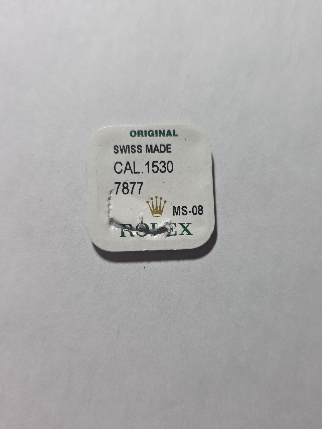 Genuine Rolex 1530 7877 Ratchet Wheel Screw (1pc)