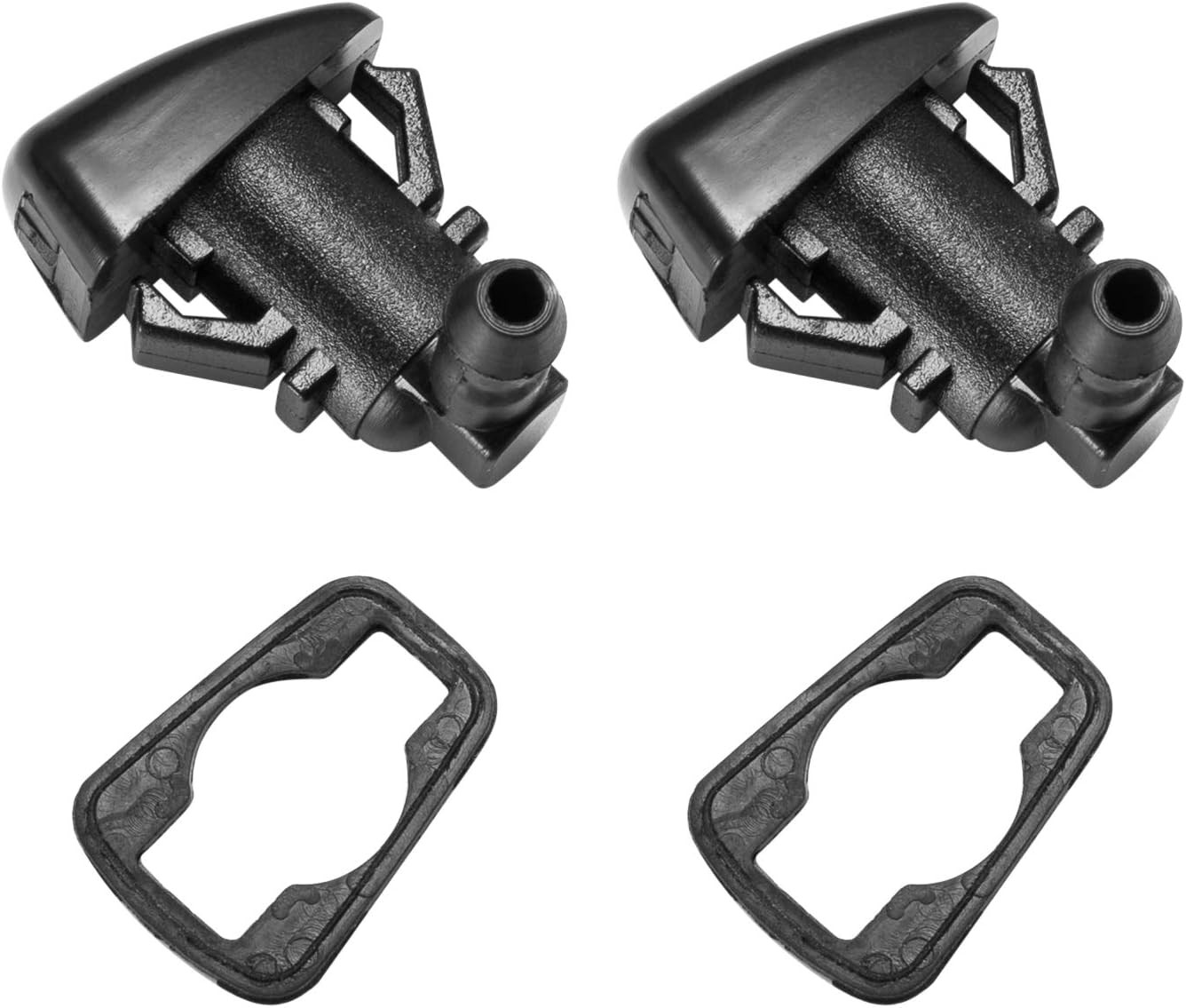 2PCS Front Windshield Washer Nozzle Wiper Spray Kit fit for 2008-2012 F