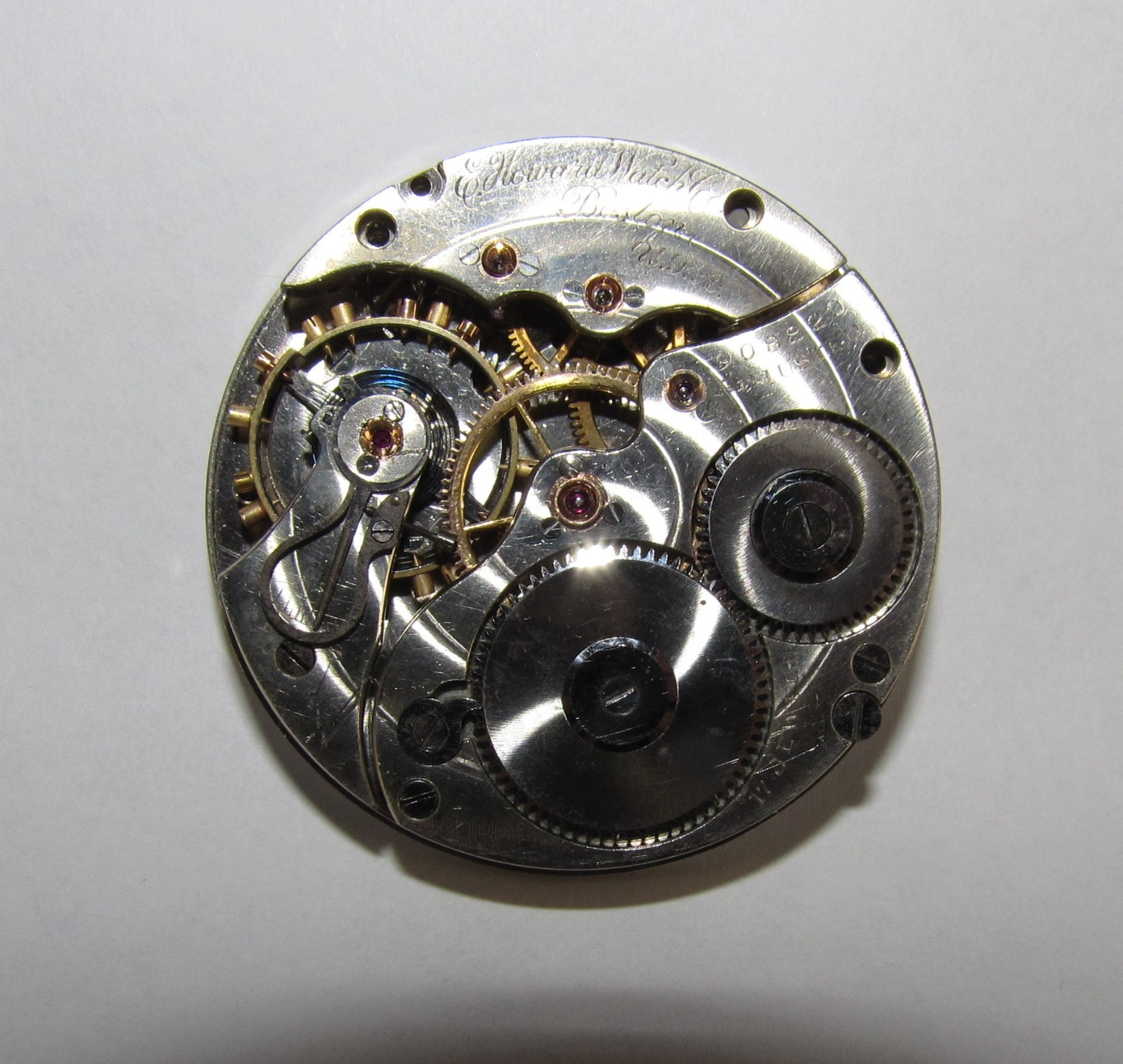Antique 1906 E. Howard Series 3 Model 1905 16s 17j Pocket Watch Movement-Repair