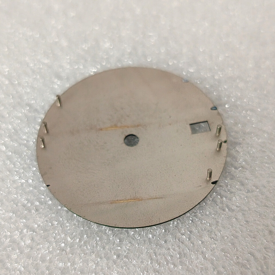 NH35 Dial 28.5mm Gradient Two-color Dial+Hand Green Luminou for NH35/36 Movement