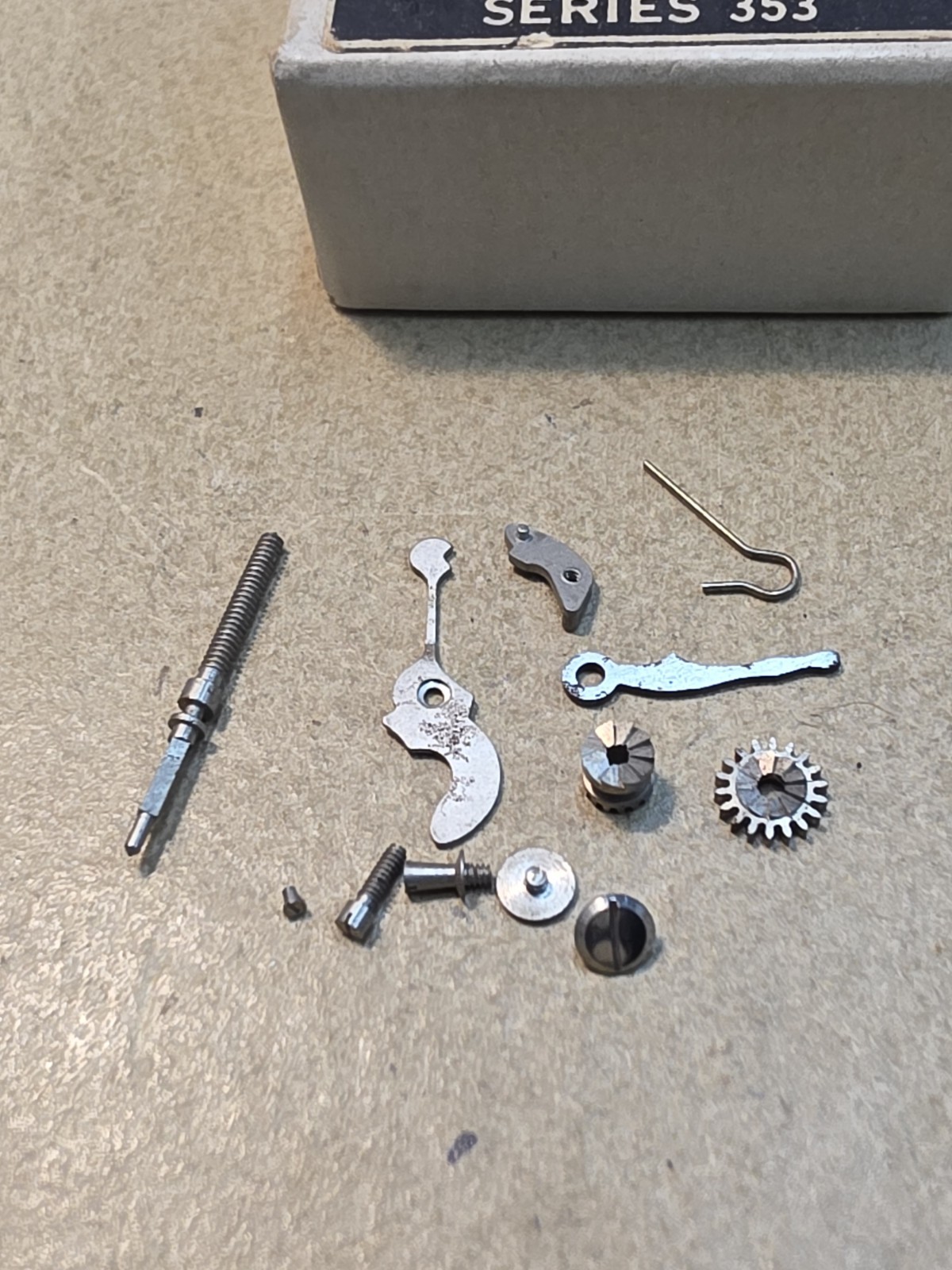 Small Lot Of Vintage NOS 10-1/2L ETA 128-280 Parts Spares