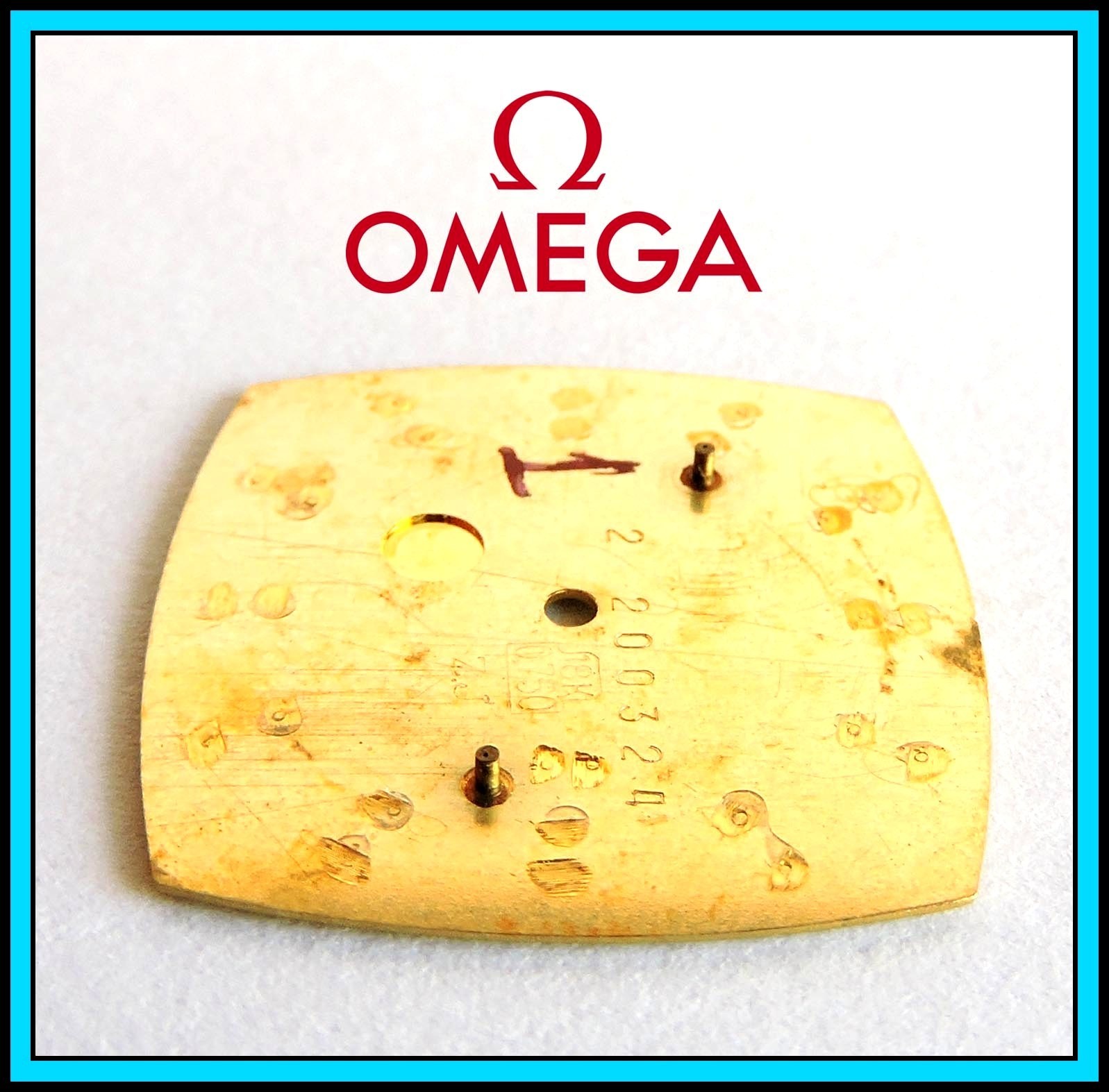 OMEGA De Ville – 18K Solid Gold Dial – For Caliber 565 – New Old Stock