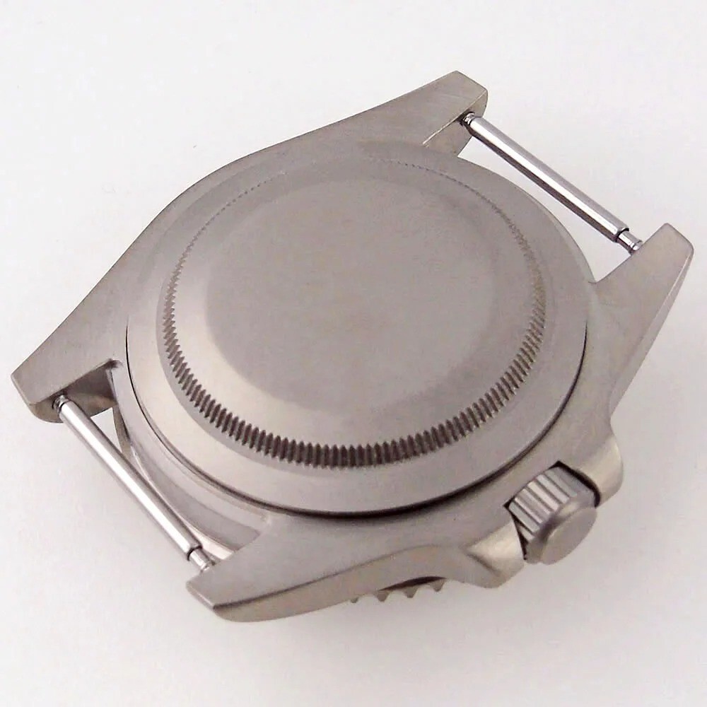 40mm 20ATM Diver Sapphire Titanium Watch Case For S NH34 NH35 NH36 ETA2824 Move