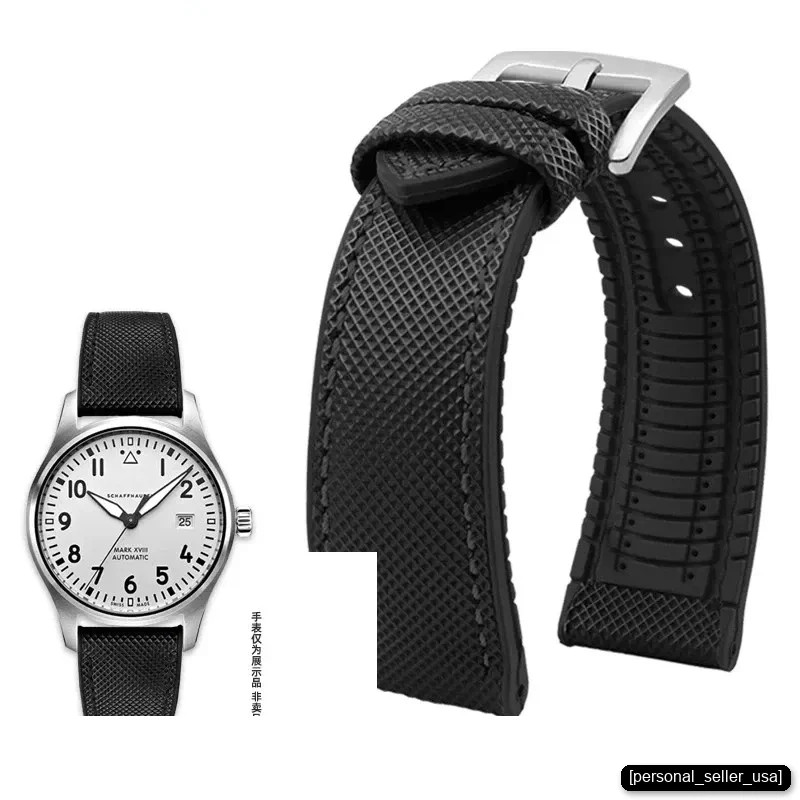 Nylon Rubber Watch Band 19mm 20mm 21mm 22mm 23m 24mm | Multi-Color Sport Strap
