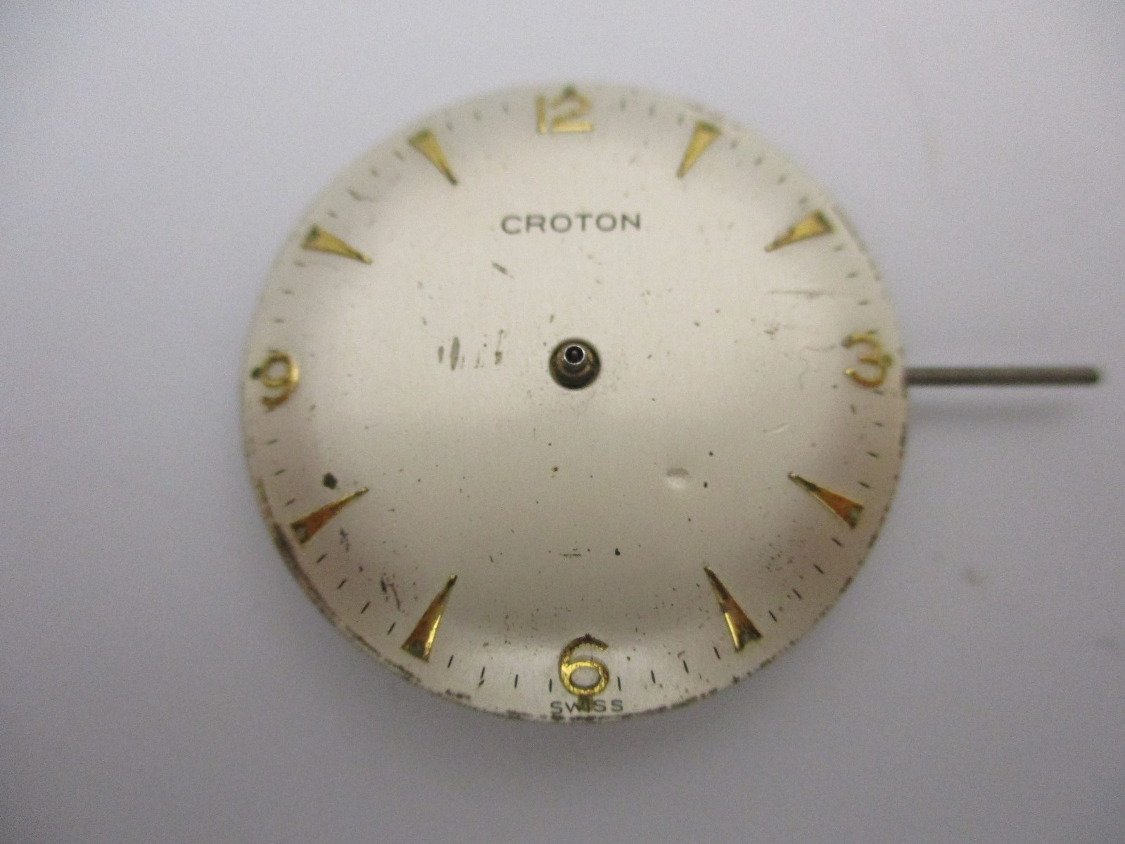 Rare Vintage Croton Watch Co 17 Jewel Swiss Mechanical Movement cal. AFDA C 2361