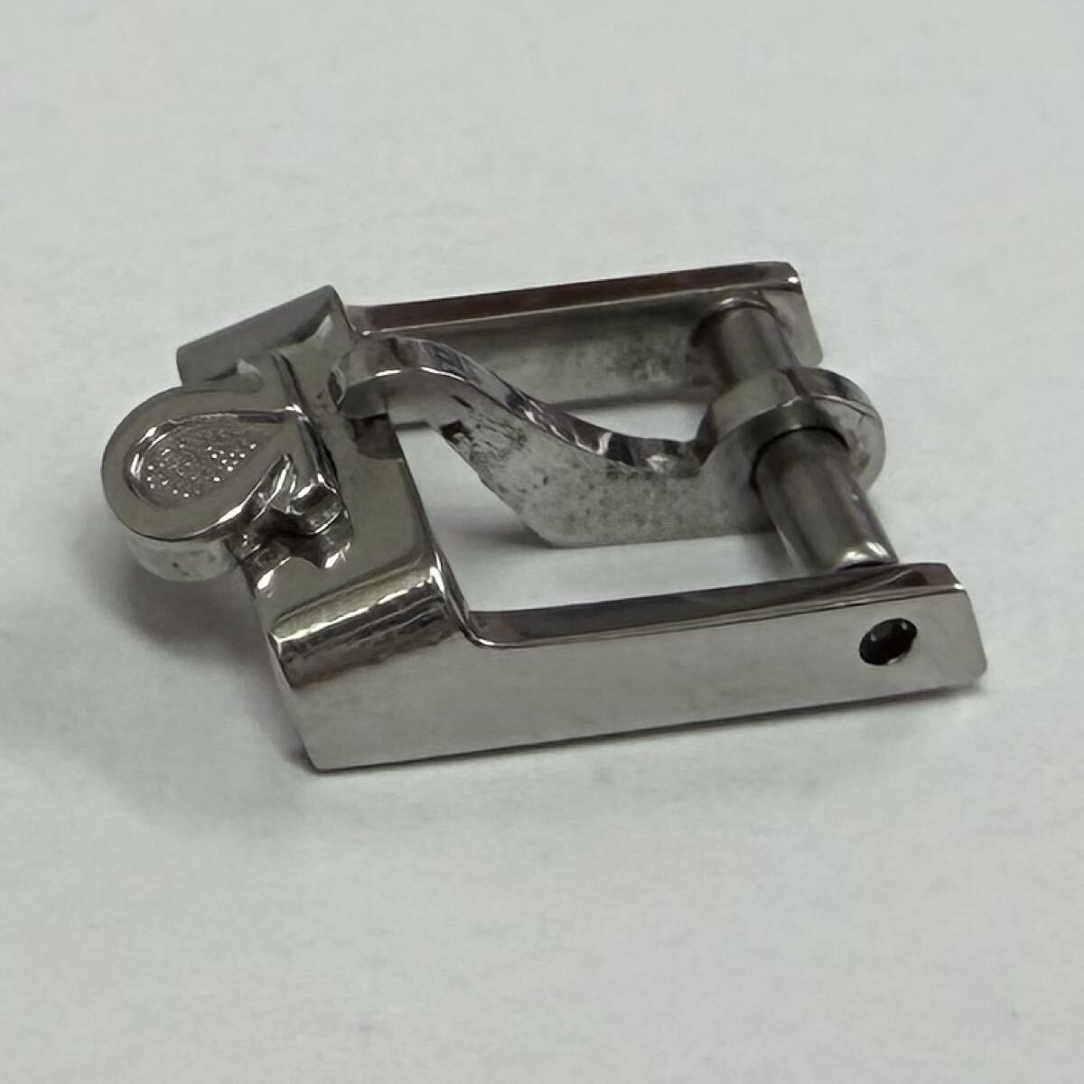 Genuine Omega Stainless Steel 8mm Buckle Silver Ladies