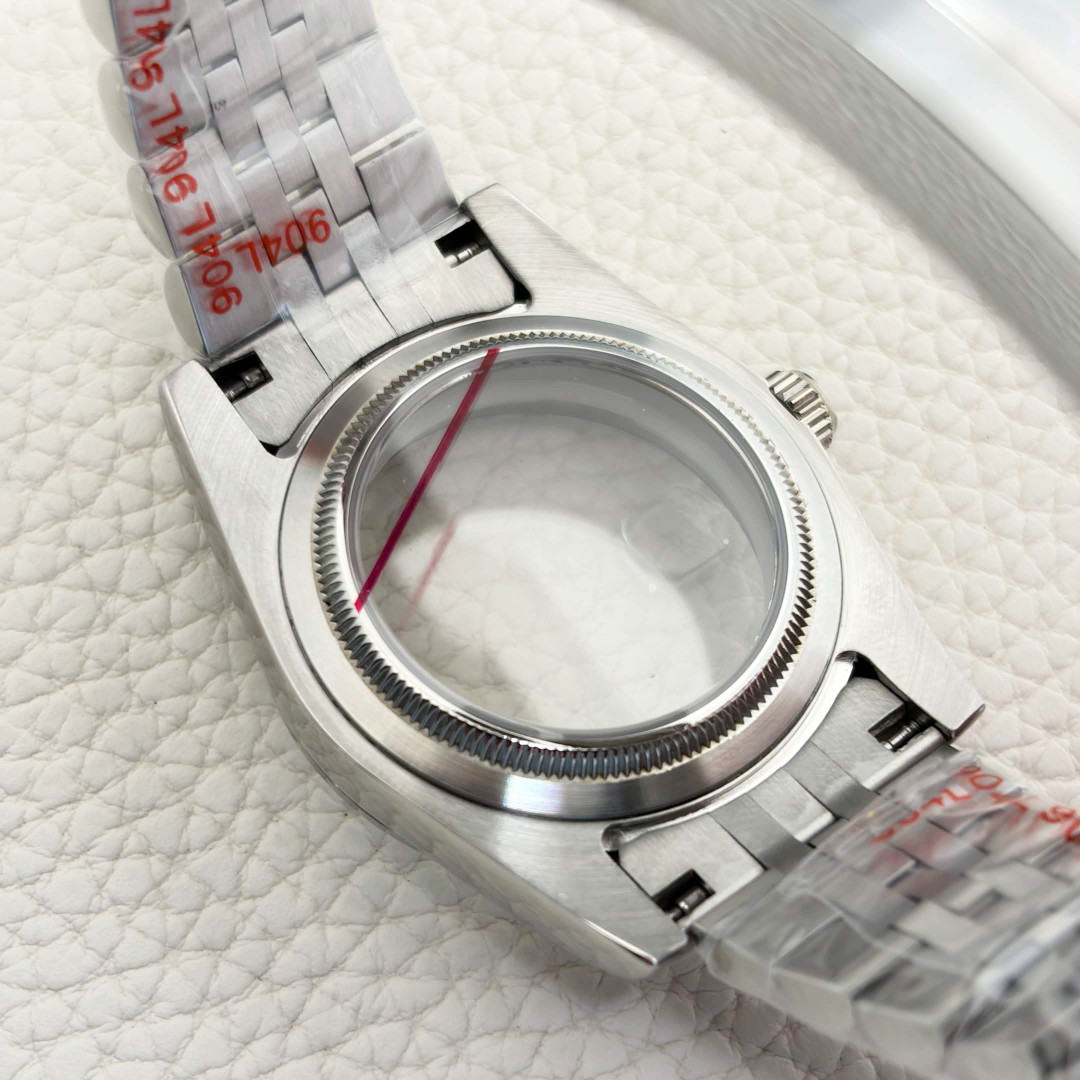 36mm stainless steel Smooth Watch Case Mod For ETA 2824 PT5000 Movement 28.5mm