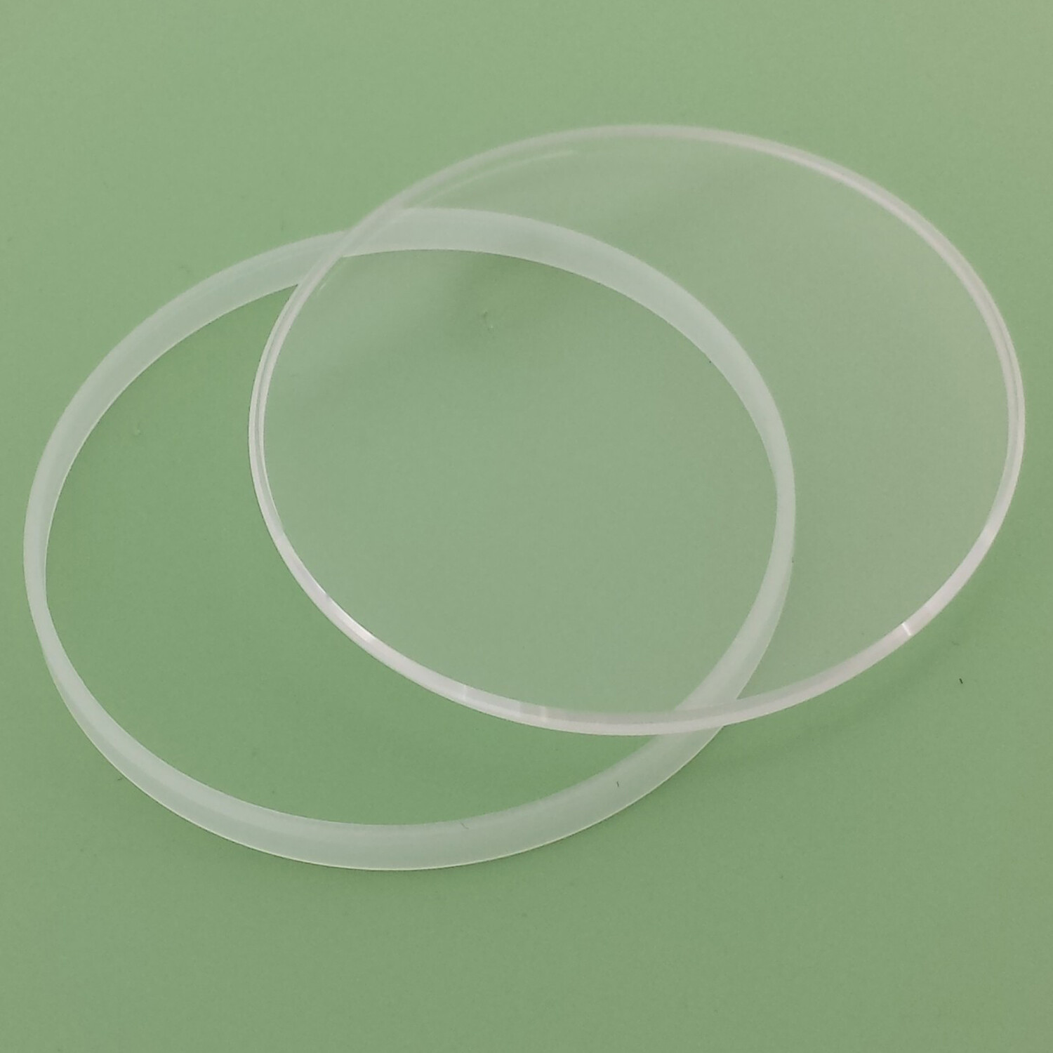 Sapphire Crystal Gasket Fits Green Rolex Milgauss 116400 116400GV
