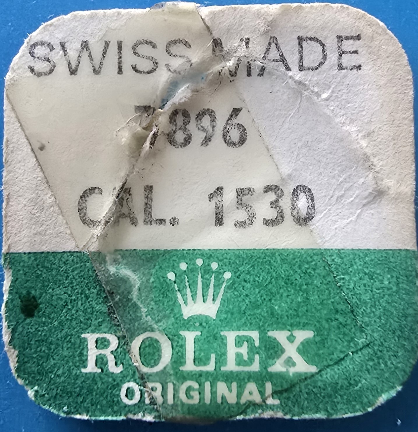 Rolex Genuine Cal.1530 #7896 Case Screw NOS