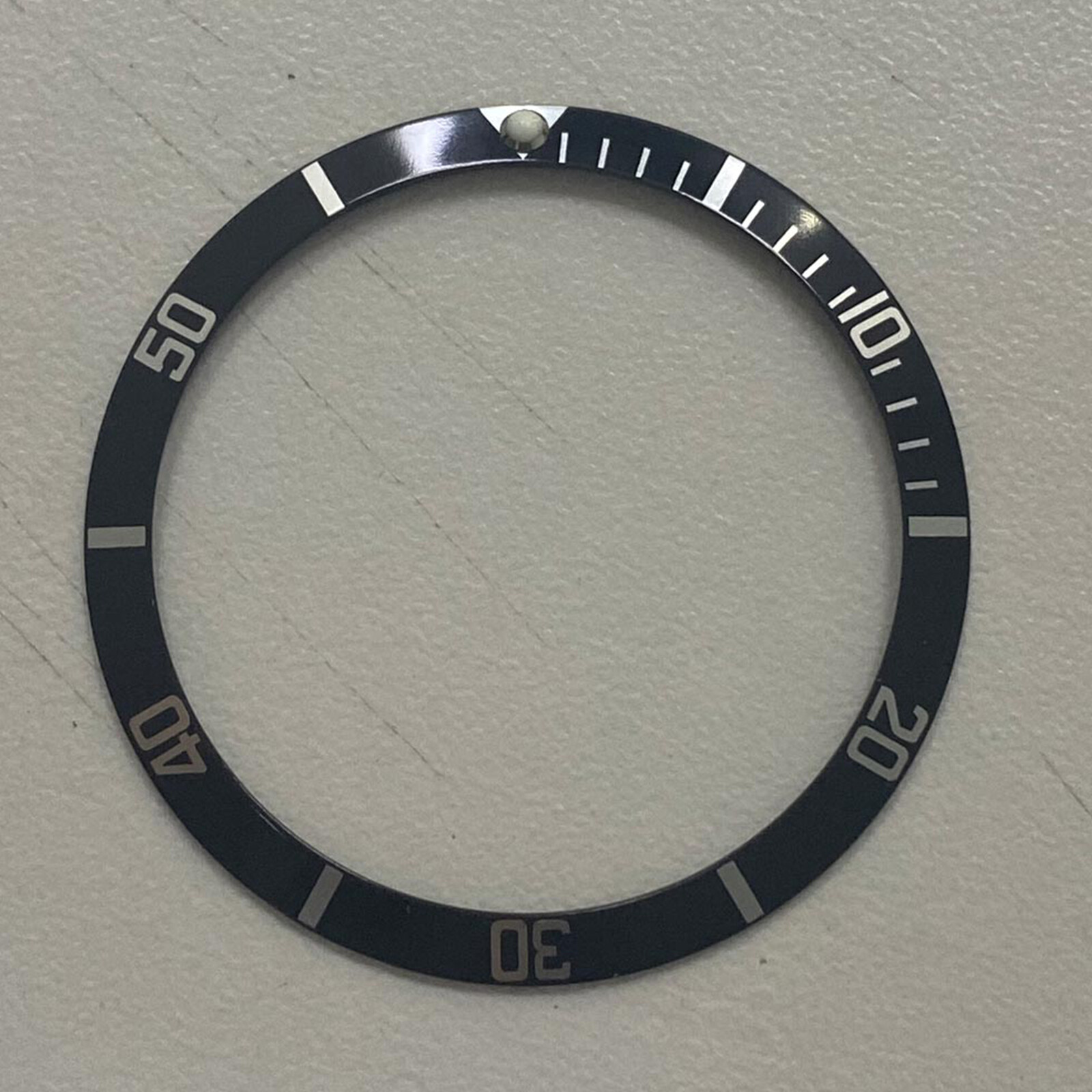 1* Vintage 36.5MM Watch Bezel Insert Ring Aluminum Watch Ring for Wristwatch Kit