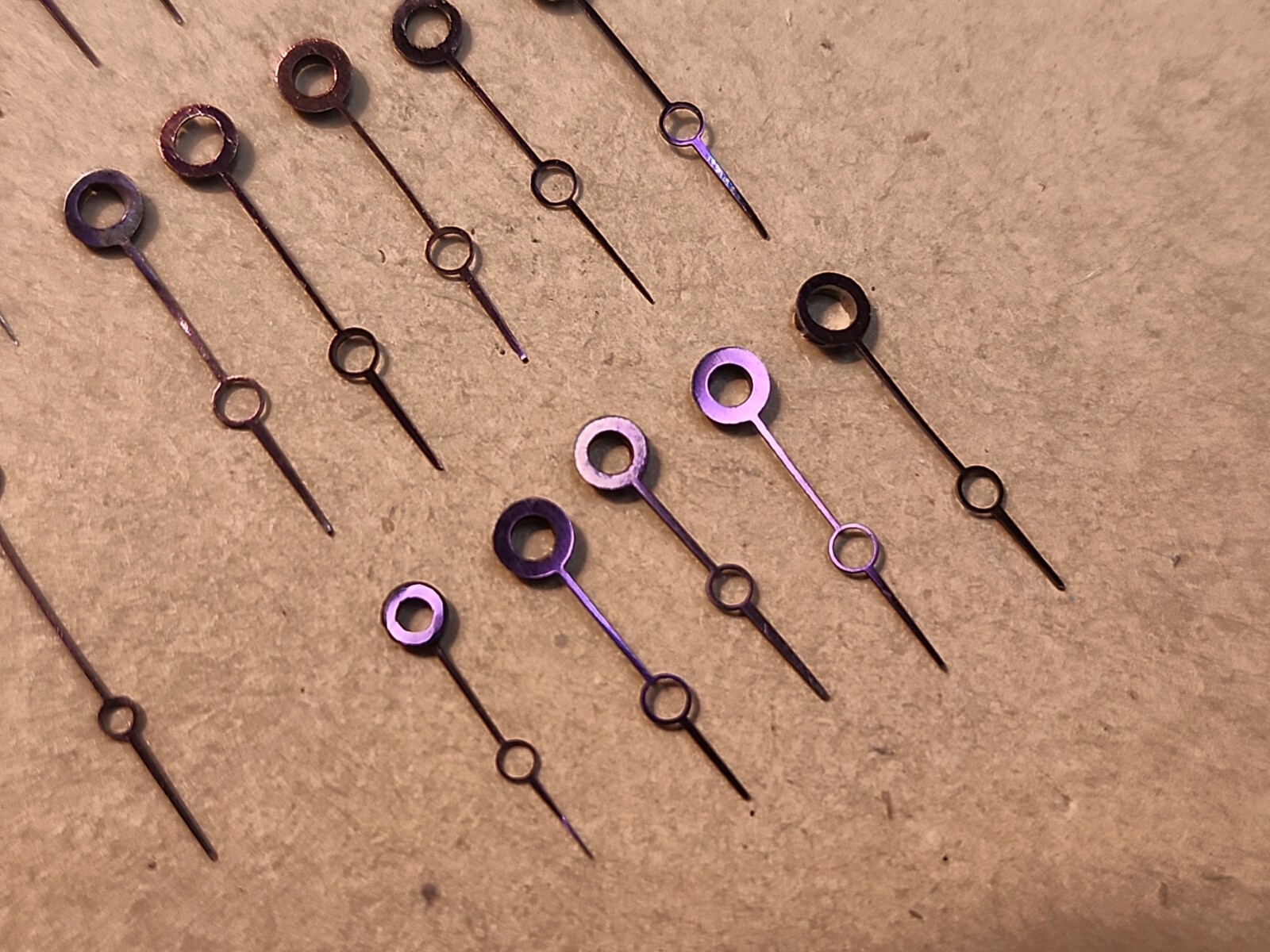 Lot Of American Pocket Watch Plum Moon Hour Hands