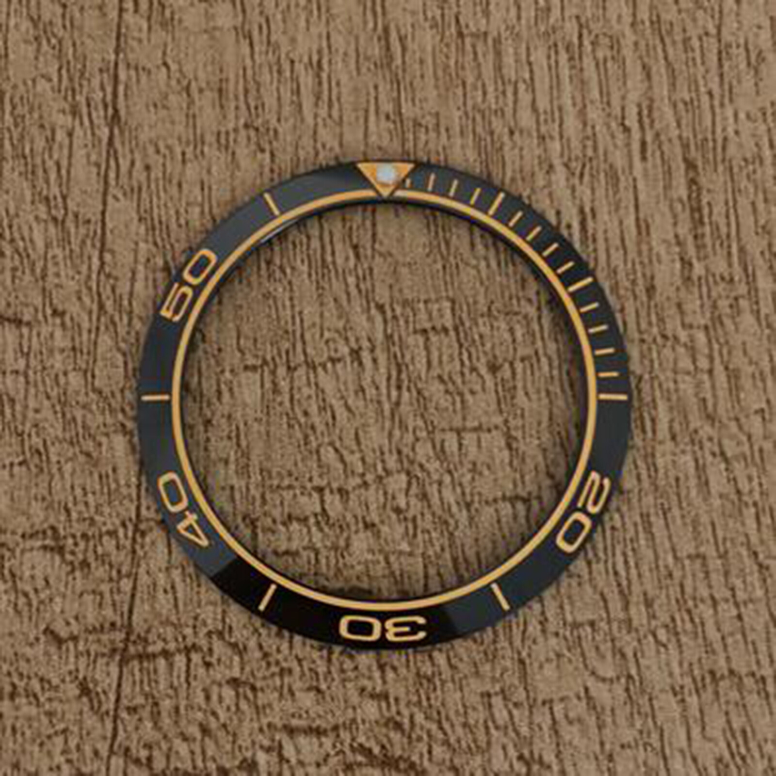 Outer 38MM Inner Diameter 30.5MM Watch Bezel Luminous Beads Ceramic Ring 