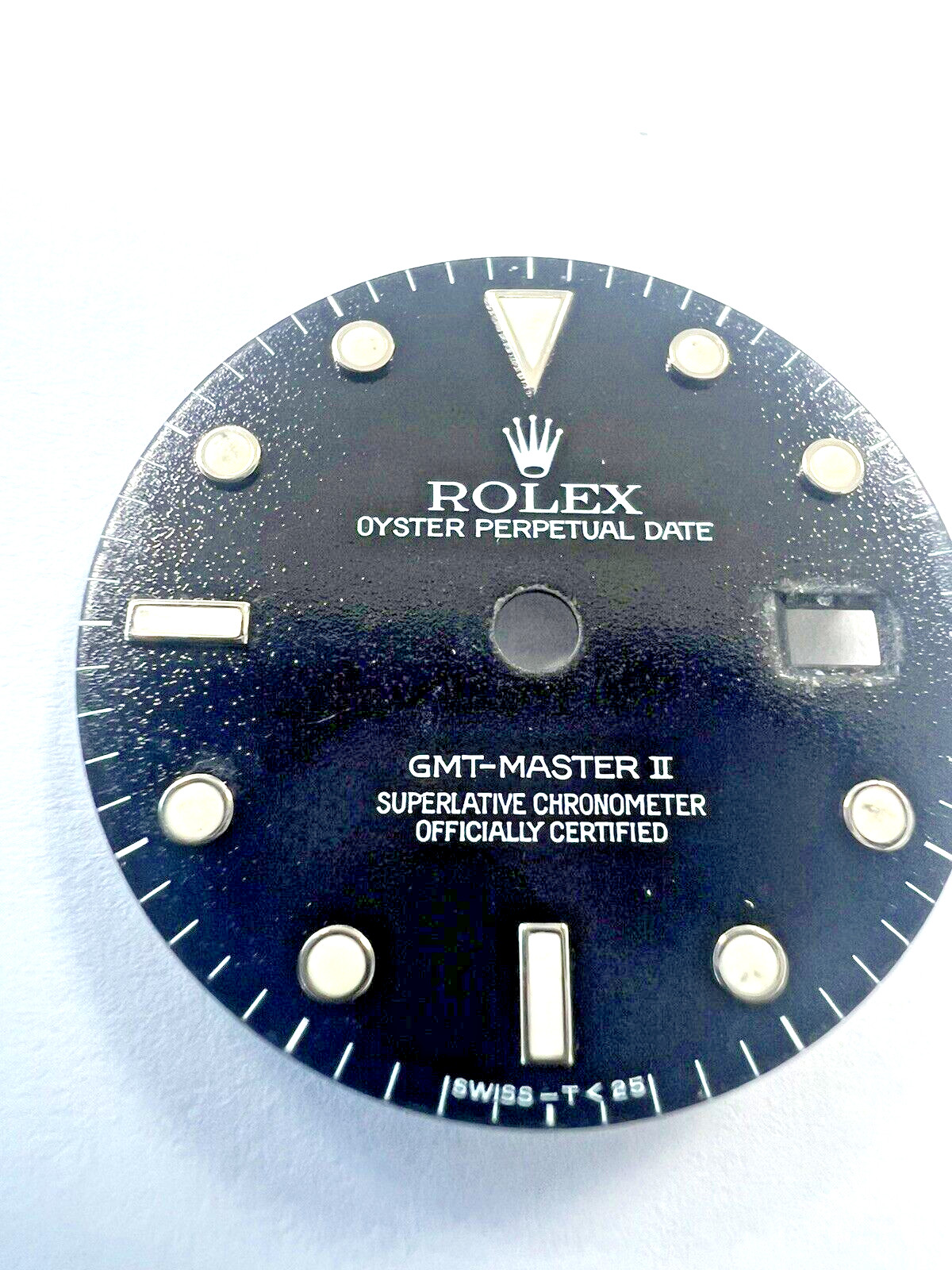 Rolex GMT Master II 16710 Very Cool Patina Black Tritium Dial item# e10724