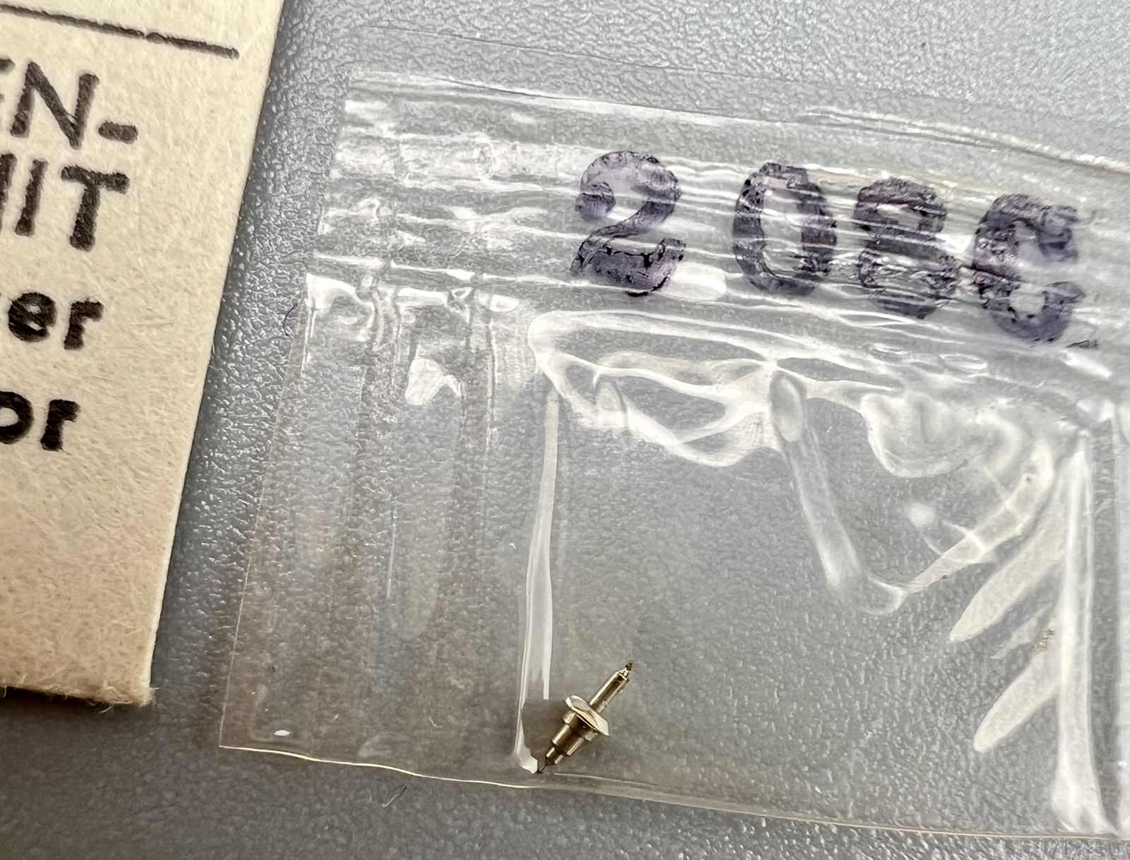 ETA 1015 BALANCE STAFF 208C MARSHALL SWISS WATCH PARTS Factory Sealed NOS LOT G2