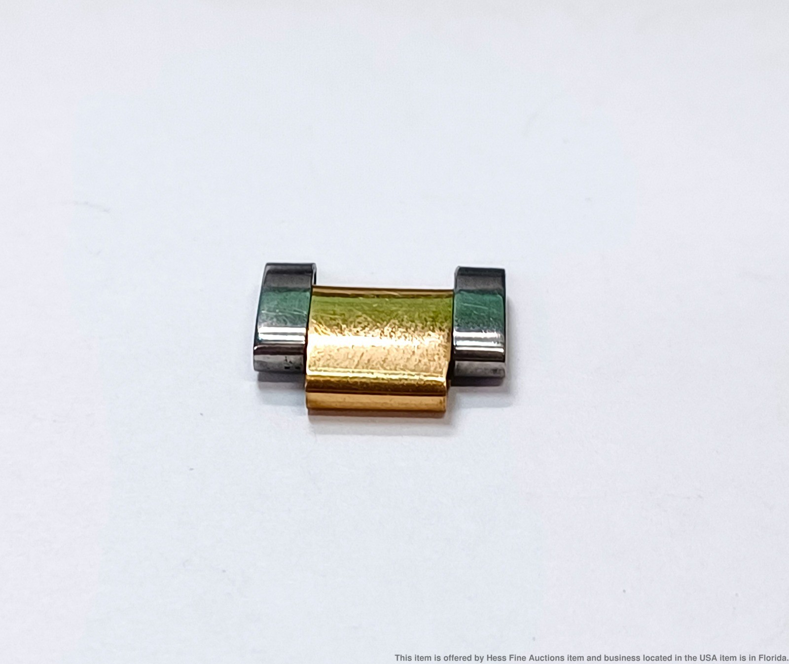 16613 Rolex Oyster Link 18k Gold Stainless Steel No Screw 93153