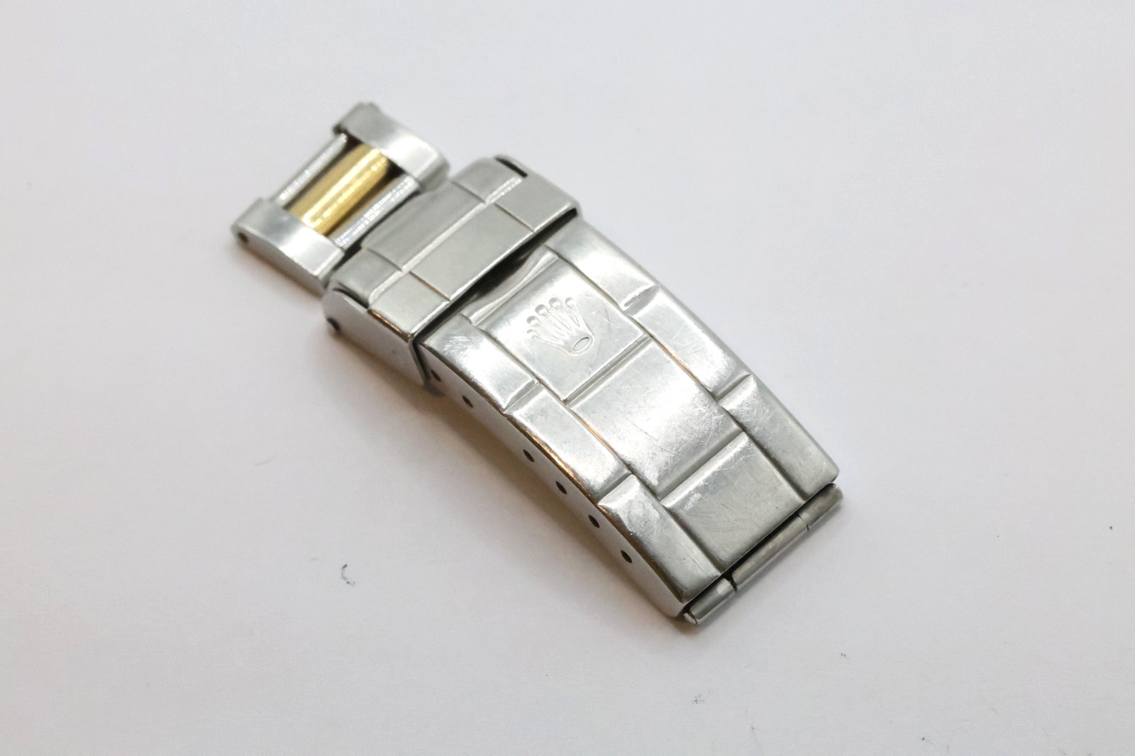 Rolex 93153-18 Z8 Clasp For Oyster Yellow Gold & Stainless Steel Band #194
