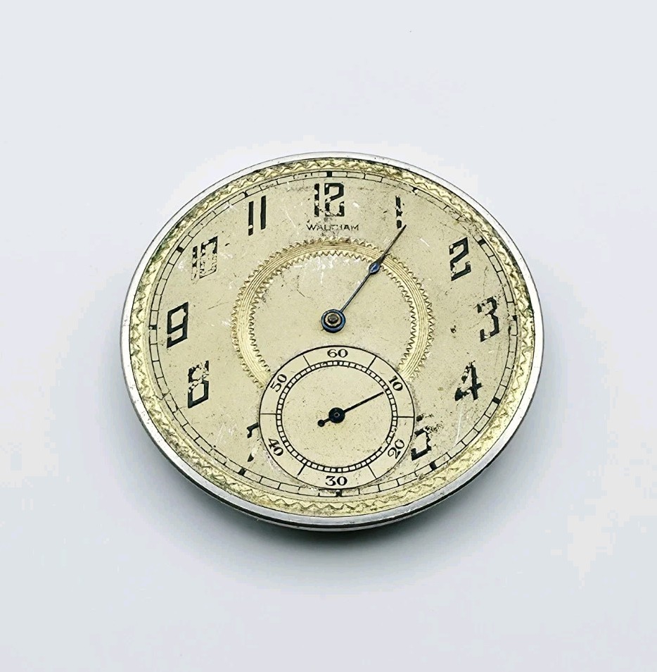 1920 Waltham Model 1894 Grade No. 225 17J 12s Pocket Watch Movement For Repair