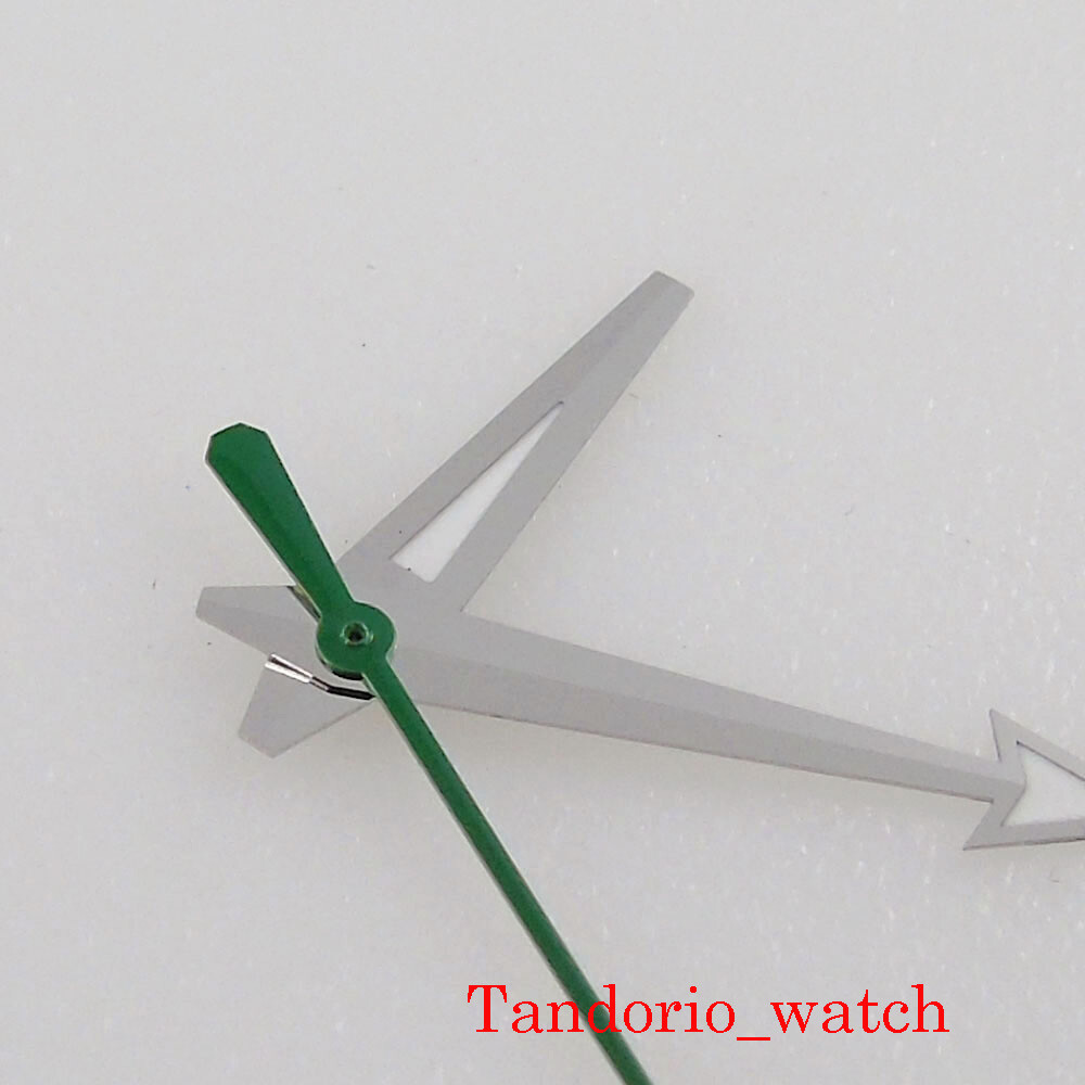 Rose Gold Black Silver Watch Hands Set Parts For NH35A NH36A 7s26 4r35 Movement