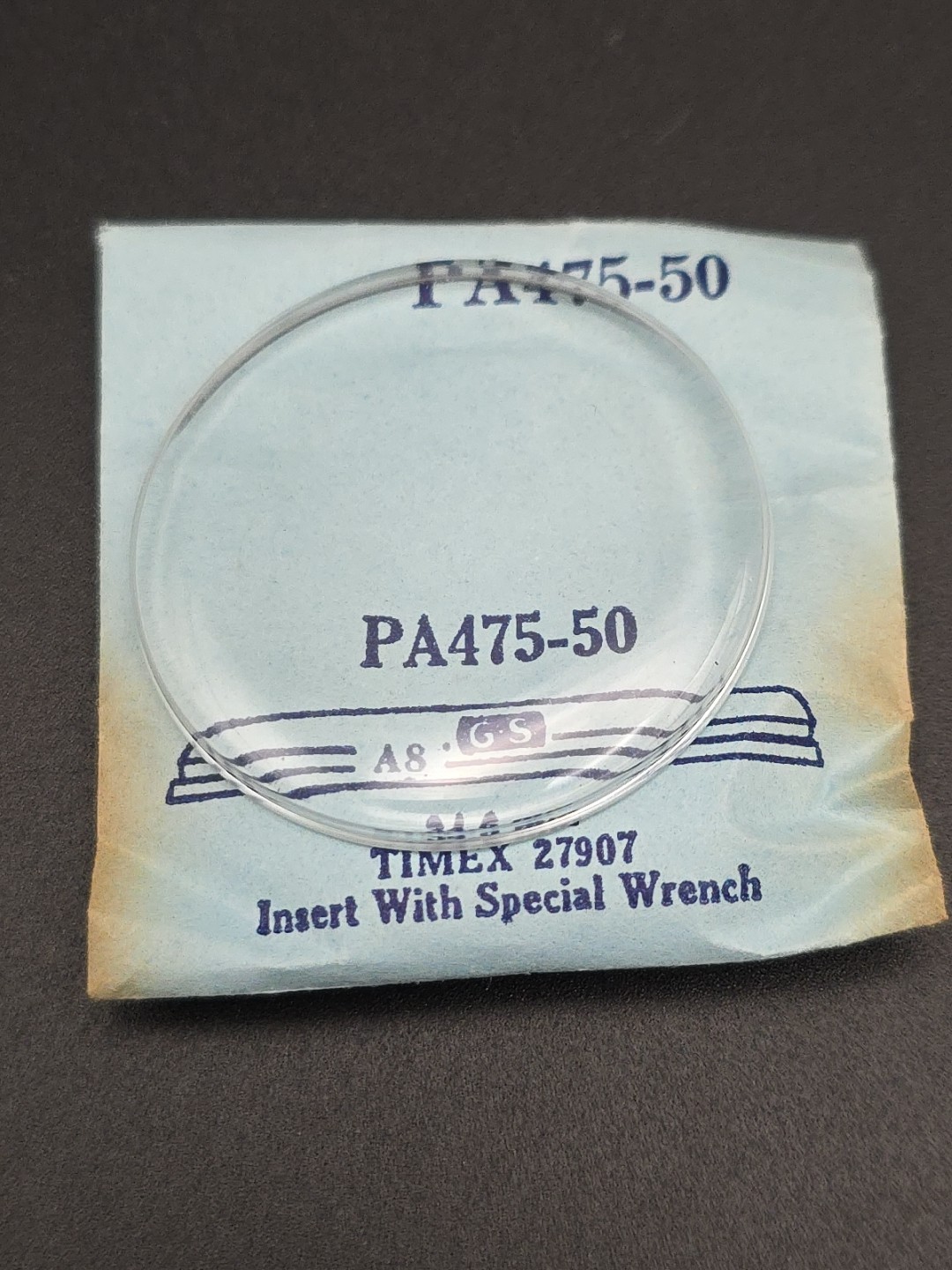 G-S Watch Crystal PA475-50 34.6MM Timex 27907