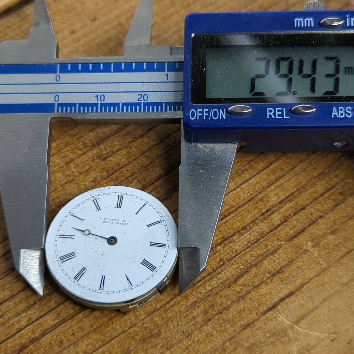 Aggasiz for Tiffany & Co New York Pocket Fob Watch Movement for Project (F229)