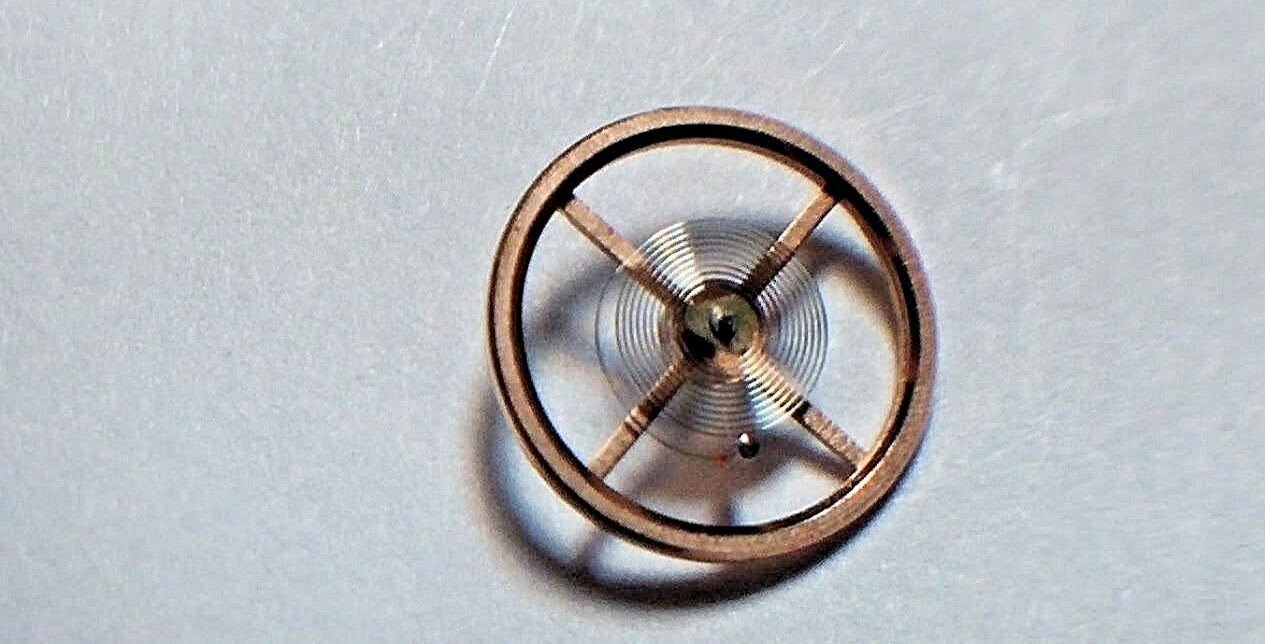 Omega 662 1327 Balance Complete, used for watch repair/parts