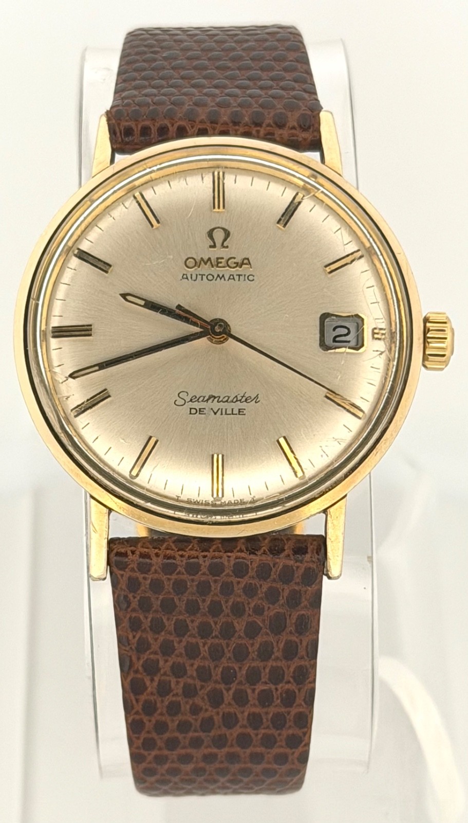 VINTAGE OMEGA SEAMASTER DE VILLE 14K GOLD FILLED