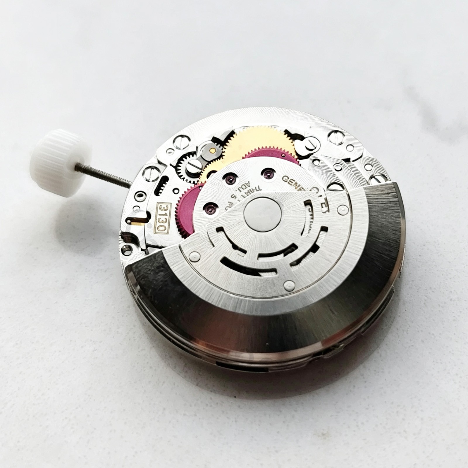 Automatic Machinery movement 3130 Fits Blue Hairspring Without Calendar Gear