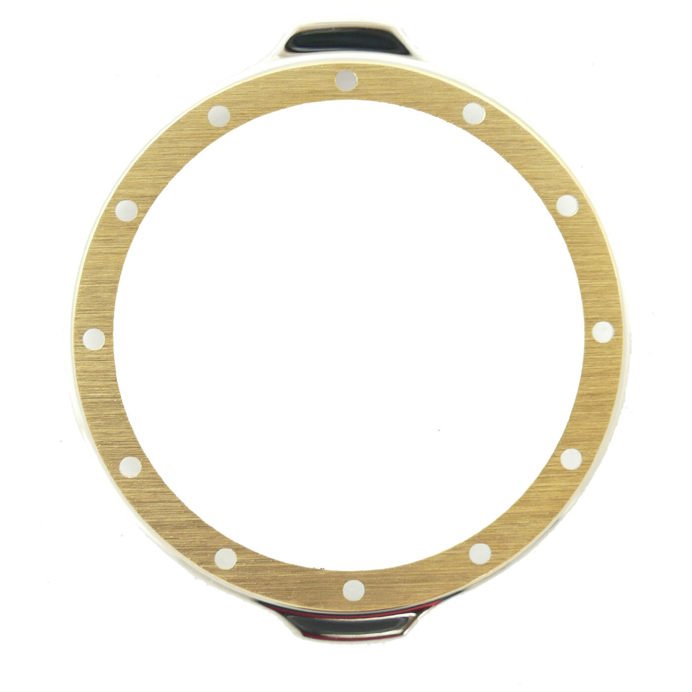 HUBLOT CLASSIC MDM 26MM GOLD AND SILVER BEZEL