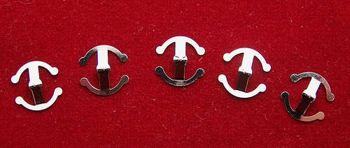 Lot of 5 NOS Accutron 214 Battery Hatch Contact Springs 9934-1