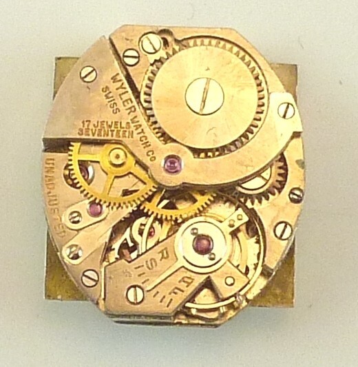 Wyler LDS Wrist Watch Movement – Good Balance – Parts / Repair 17 Jewels