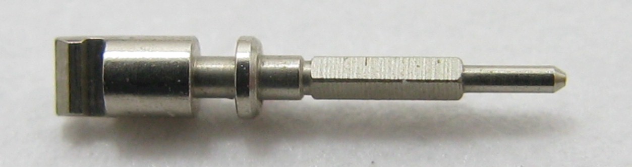 Longines 528 one male split winding Stem # 404 Watch Part