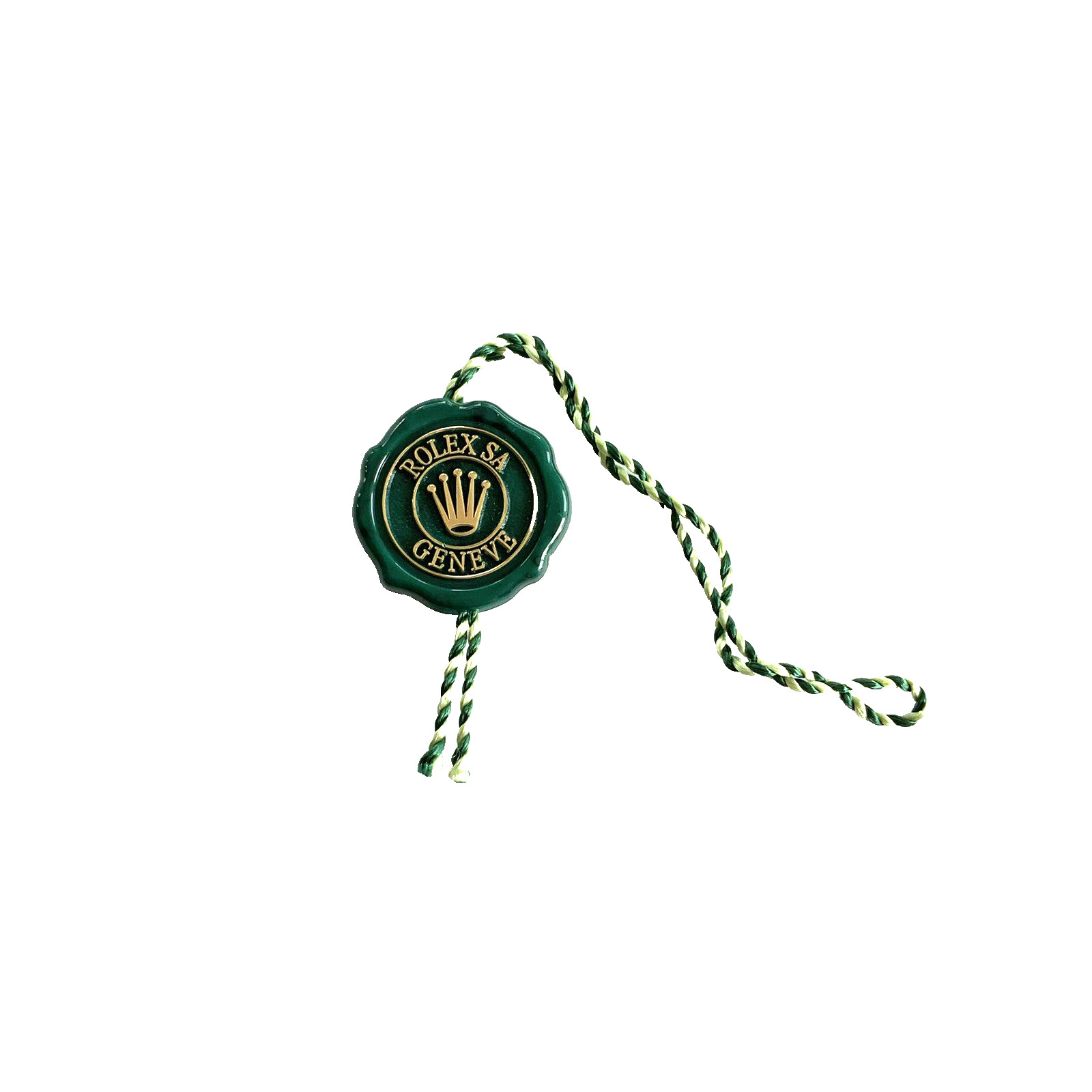 ROLEX GREEN CHRONOMETER HANG TAG