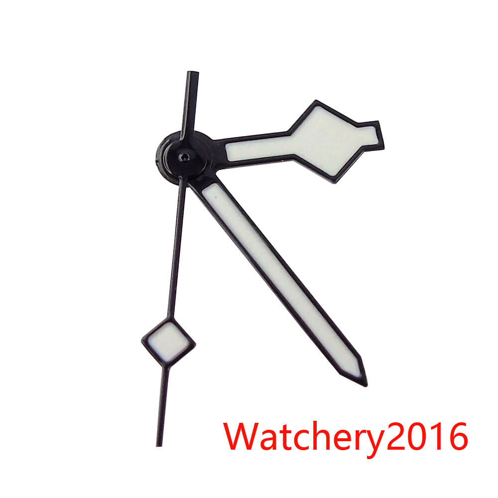Luminous Watch Hand Snowflake Rose Gold fit NH35A NH36A DG 2813 ETA 2824 2836