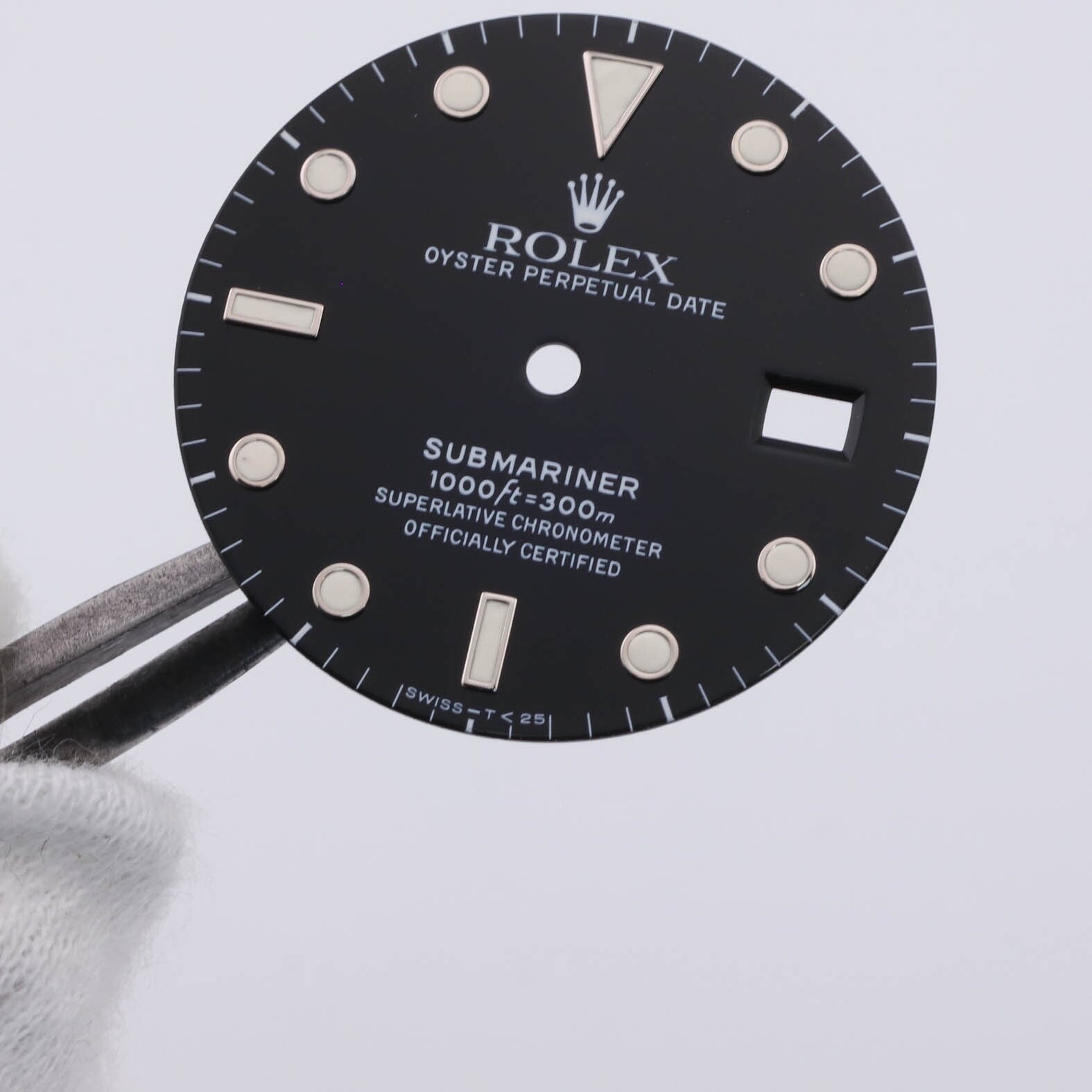 Great Rolex Black Tritium Dial Submariner 16800 168000 16610 cal 3035 3135