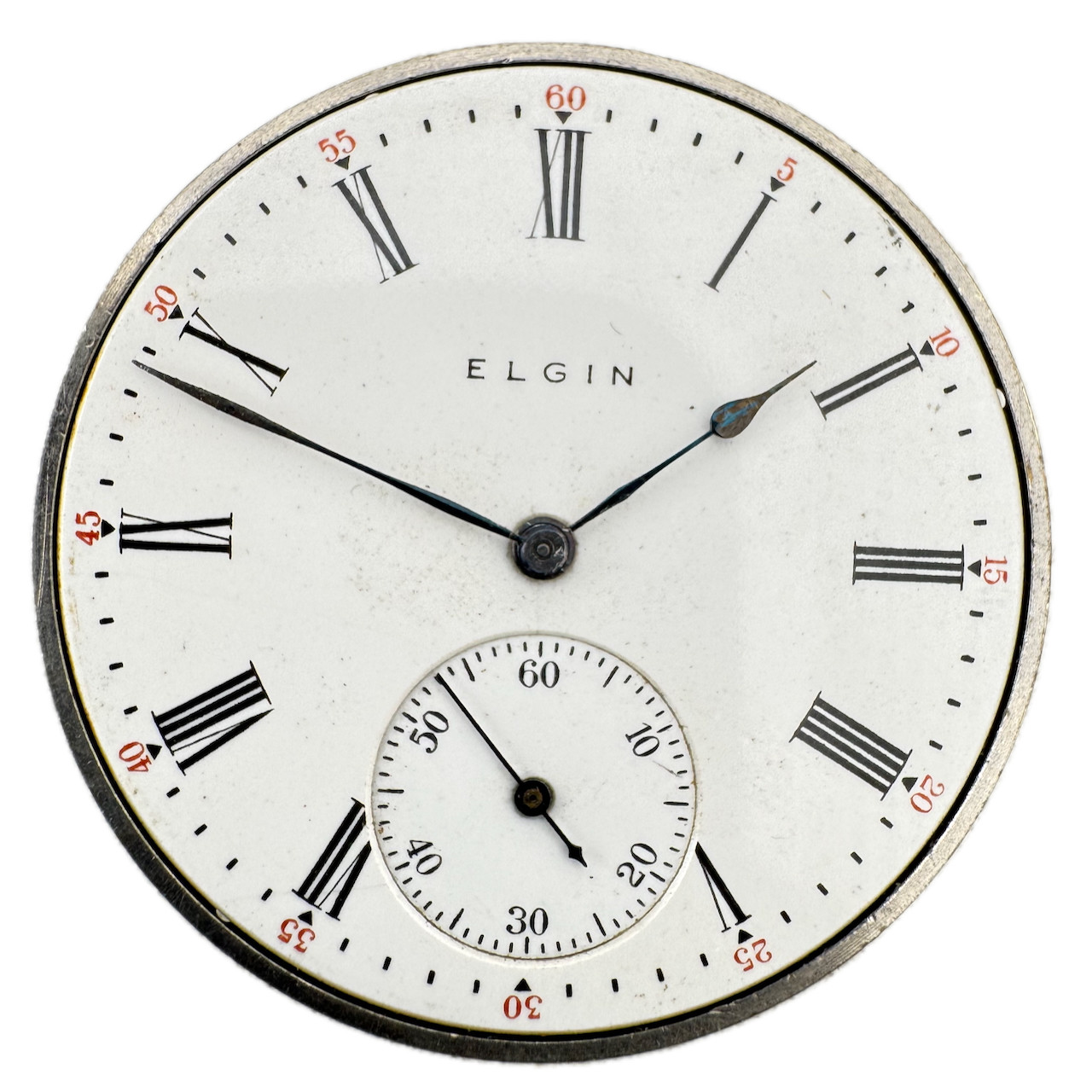 Antique 12s 1908 Elgin 15j Mechanical Hunter Pocket Watch Movement 314 USA